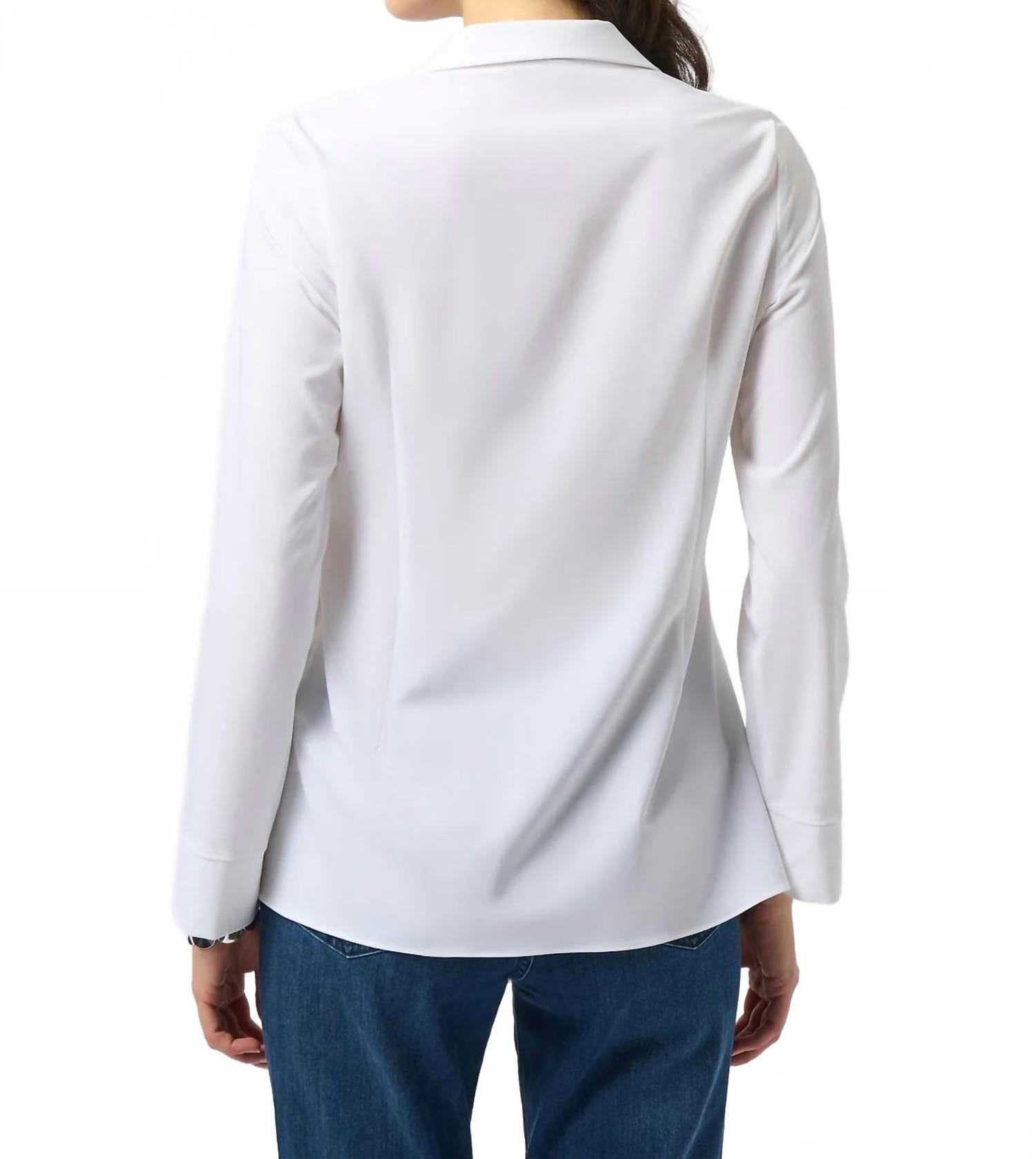Top color blanco