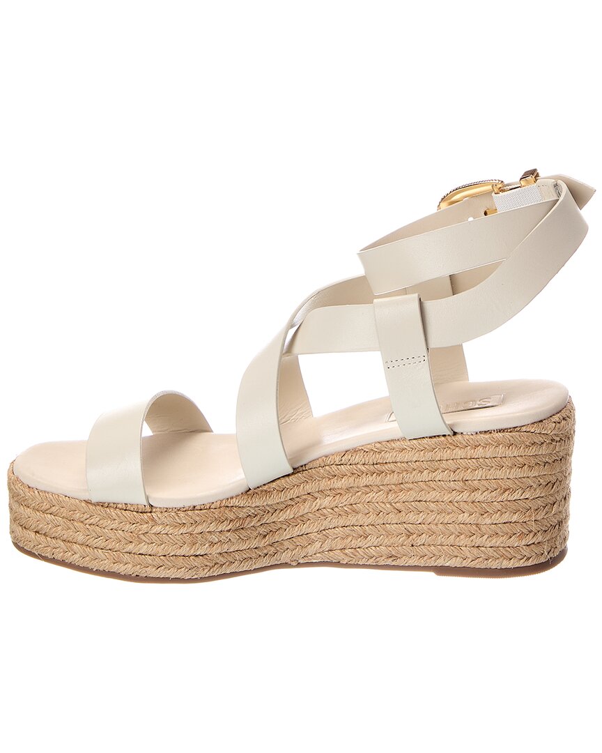 SCHUTZ Harper Sandalia Flatform de Cuero