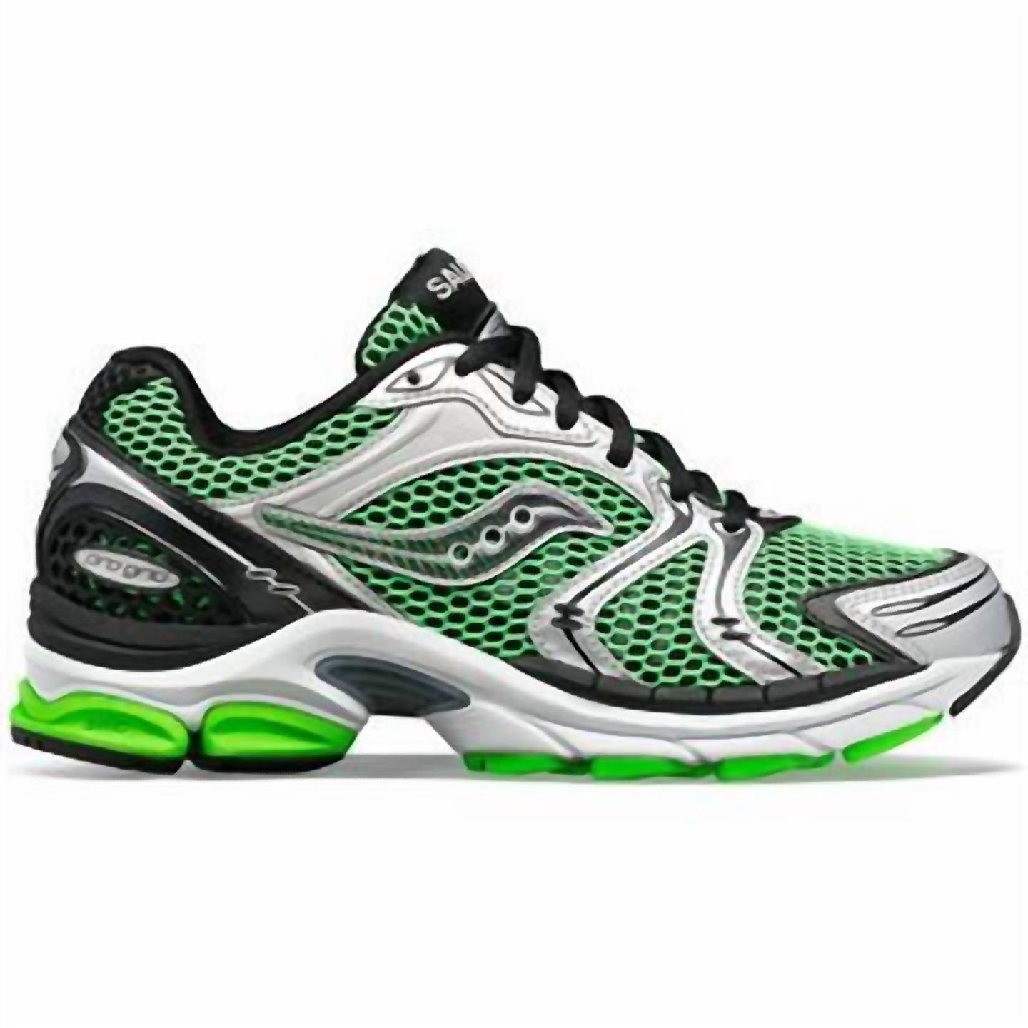 Tenis para correr unisex color verde
