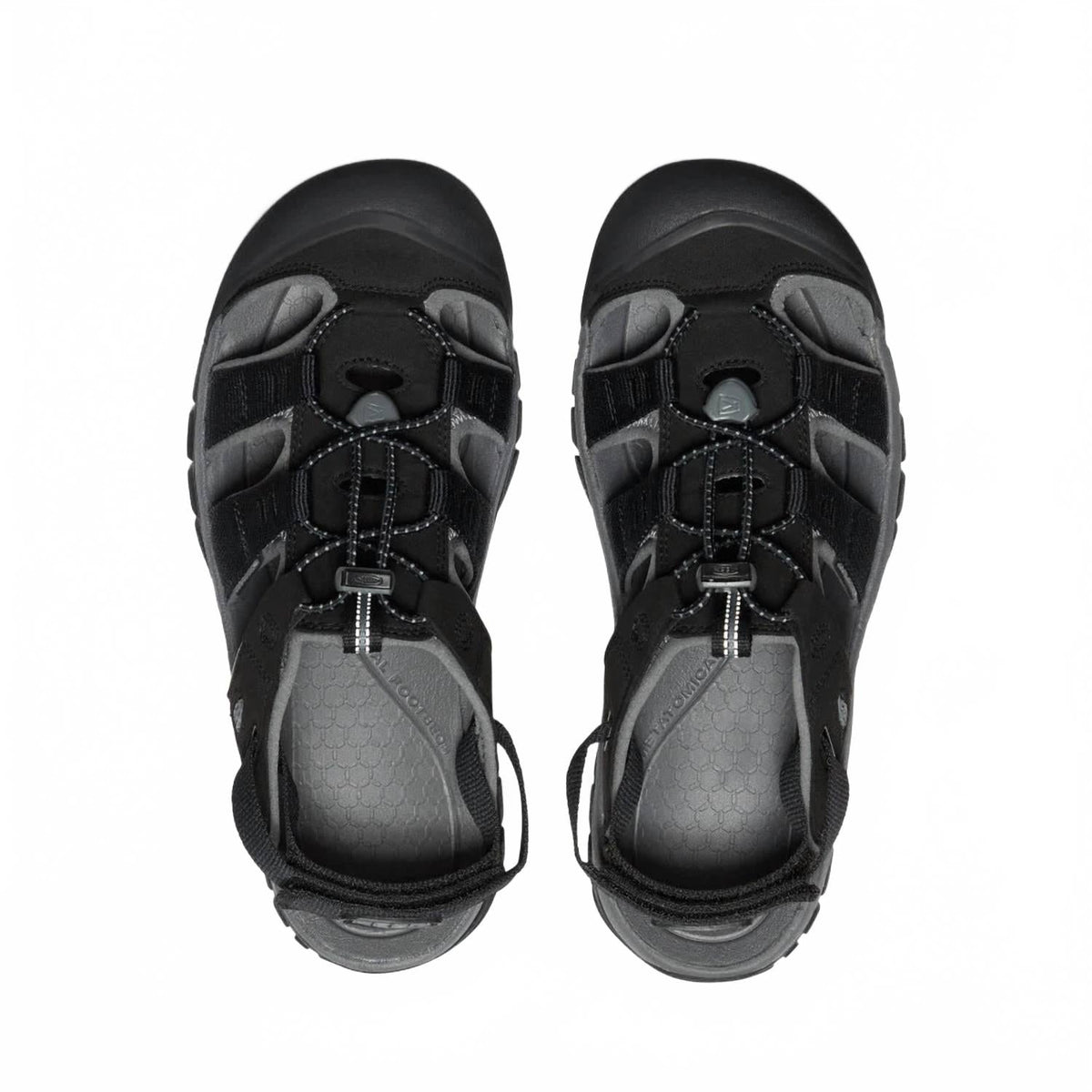 Sandalias de hombre color negro y gris