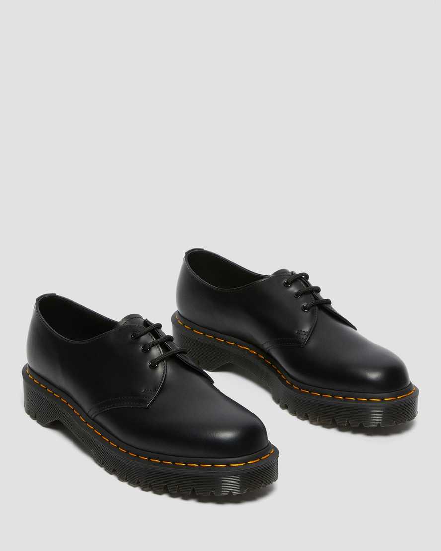Zapatos de cordones de cuero