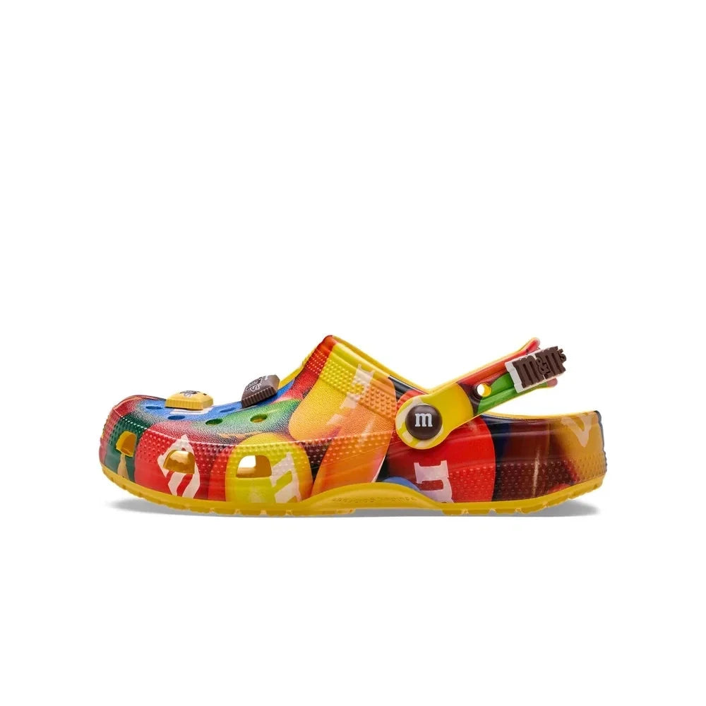 Zuecos de hombre sin cordones multicolor