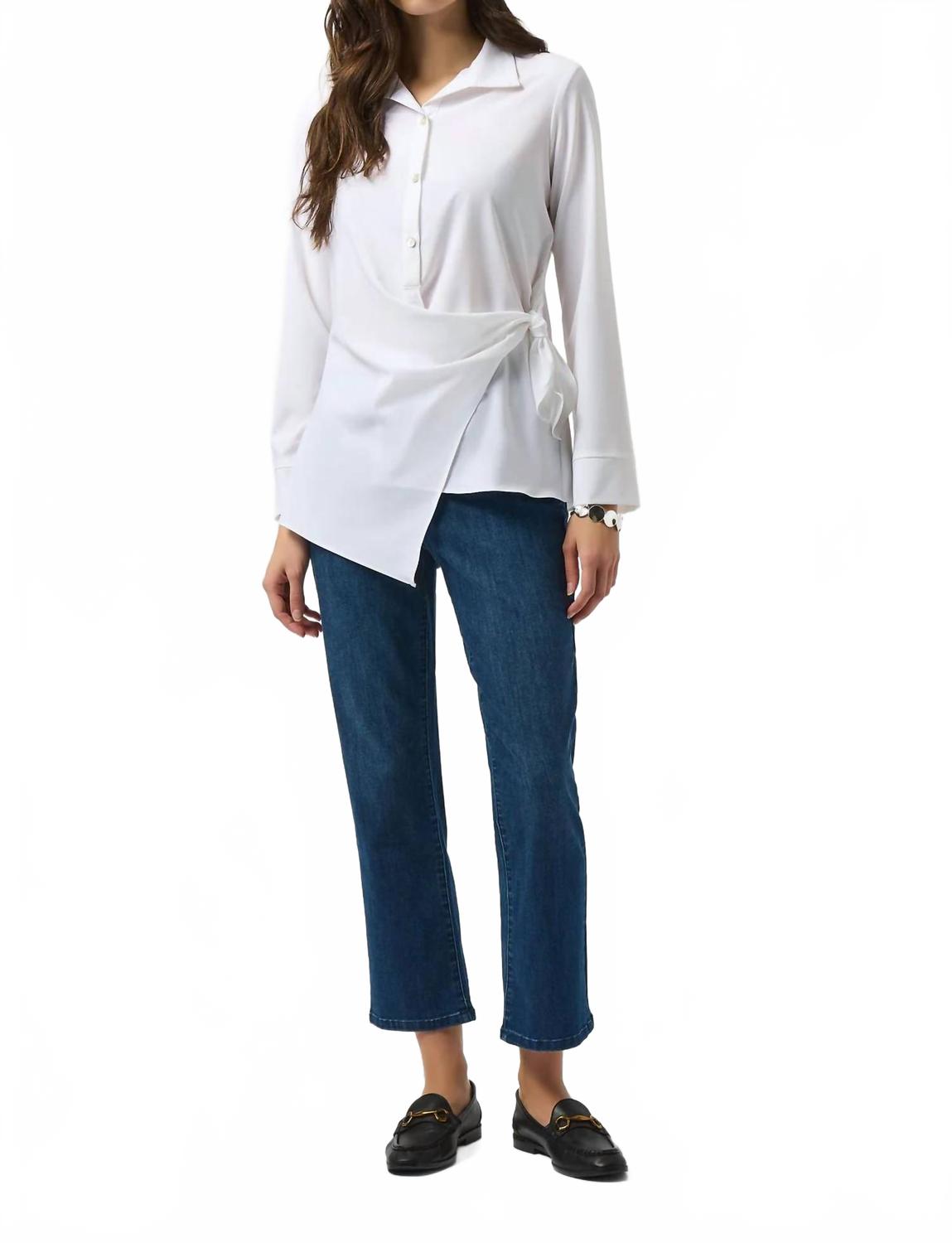 Top color blanco