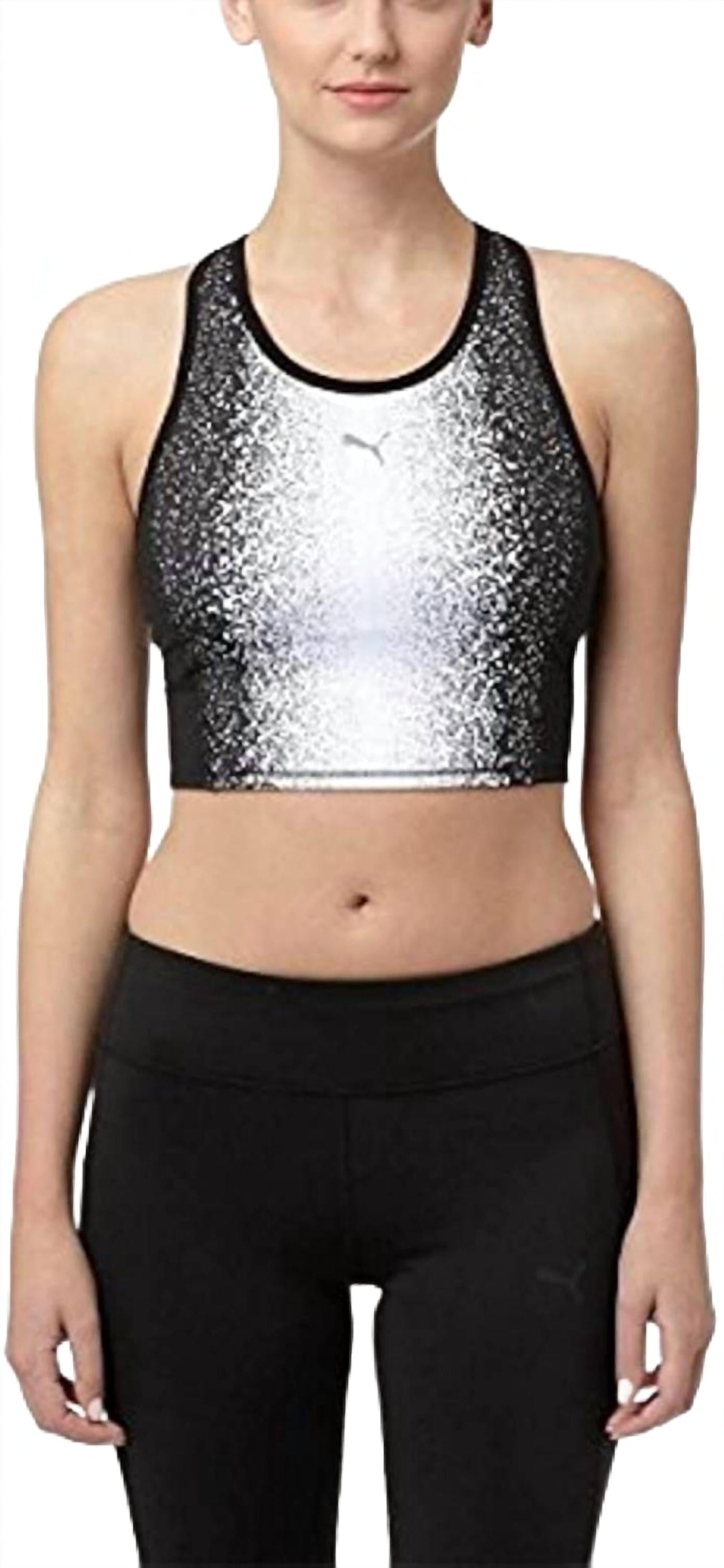 Top deportivo color negro