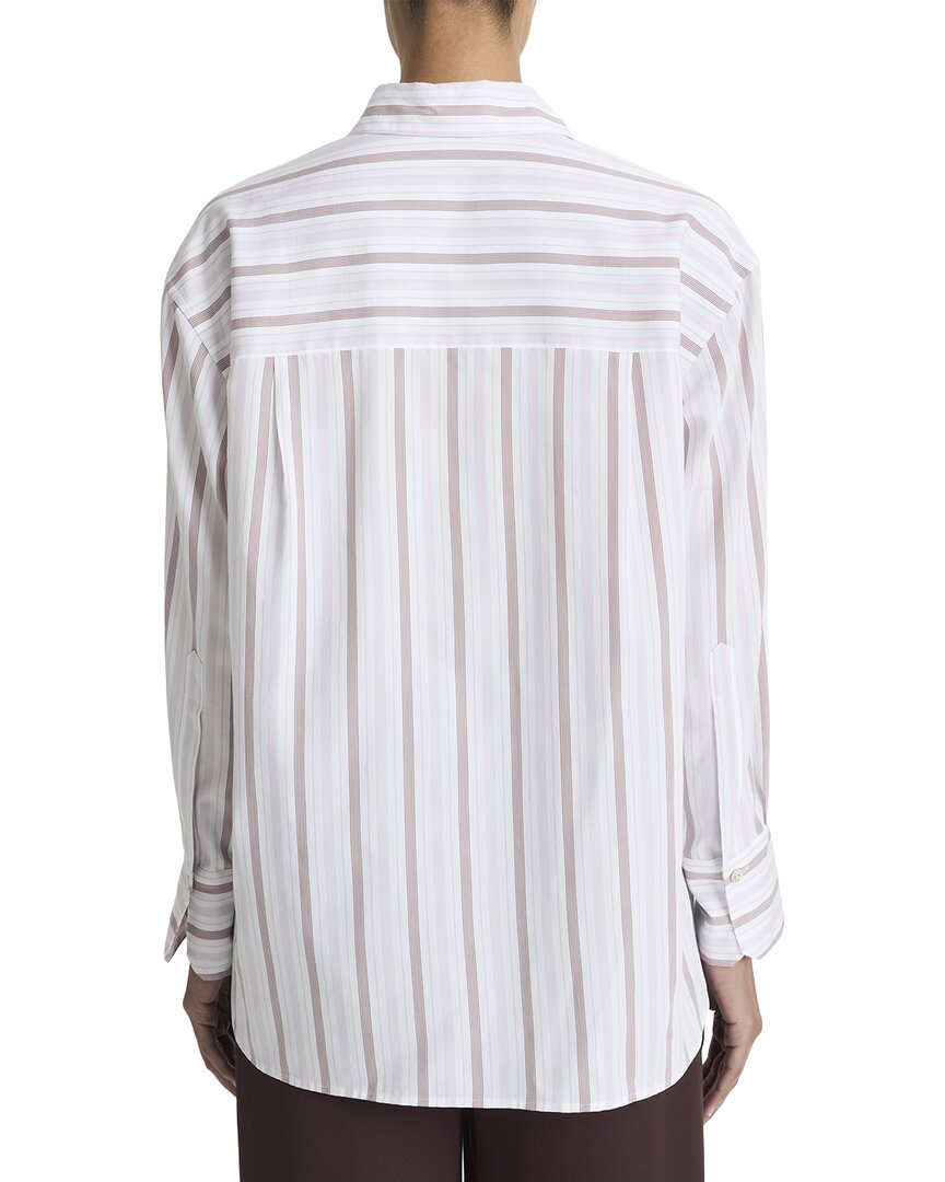 Camisa de corte amplio a rayas