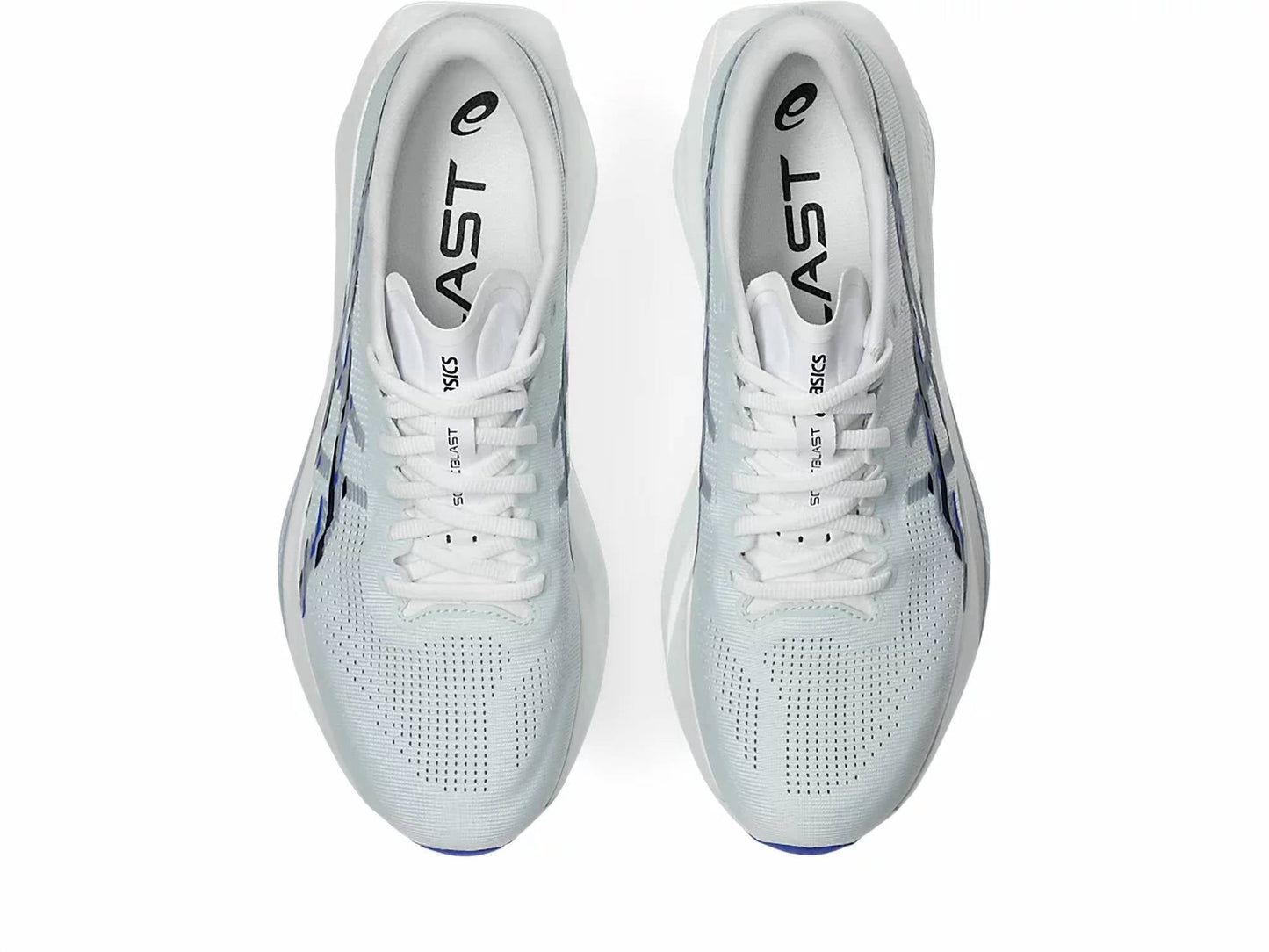 Tenis para correr de hombre color azul y gris