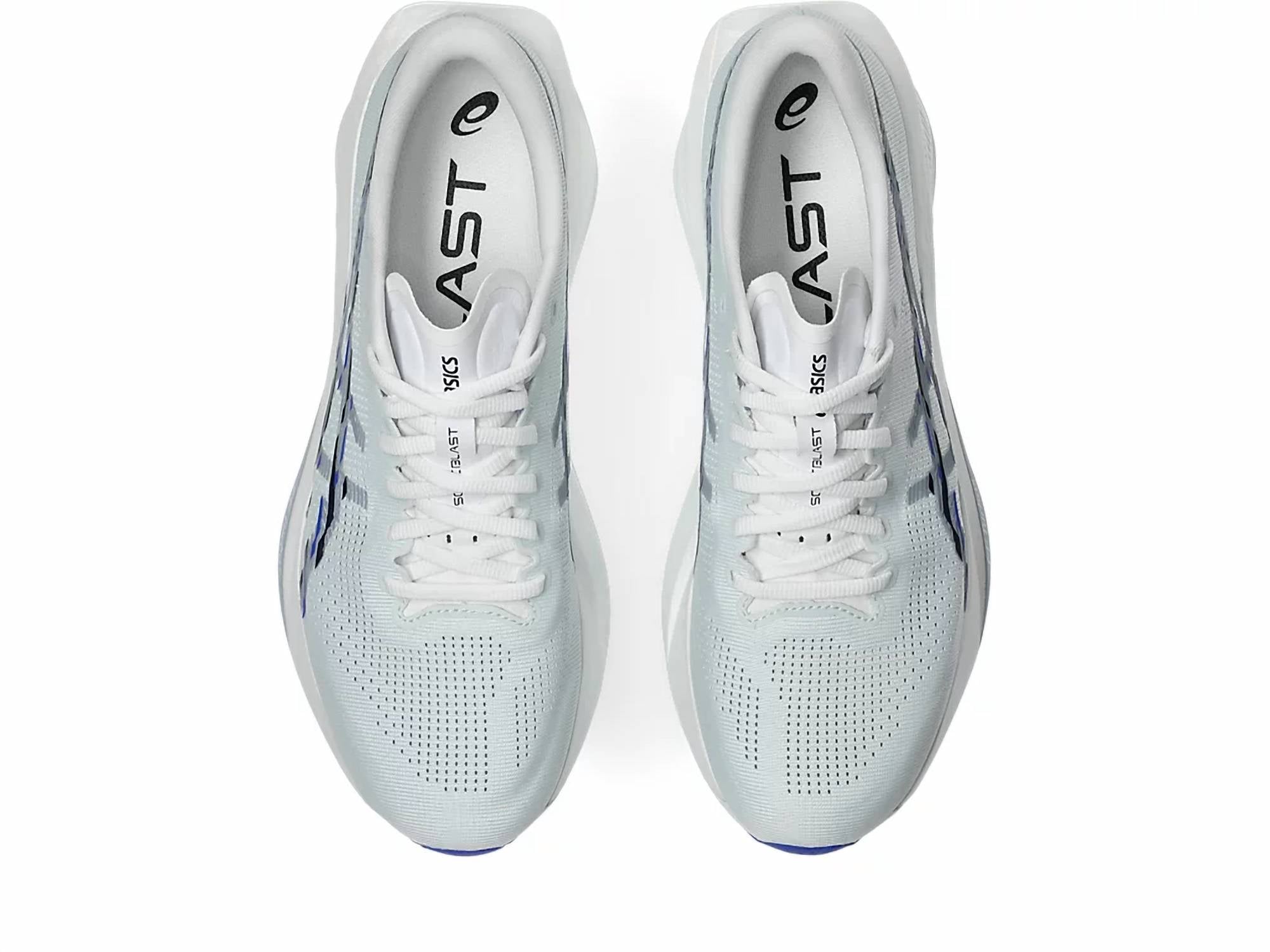 Tenis para correr de hombre color azul y gris
