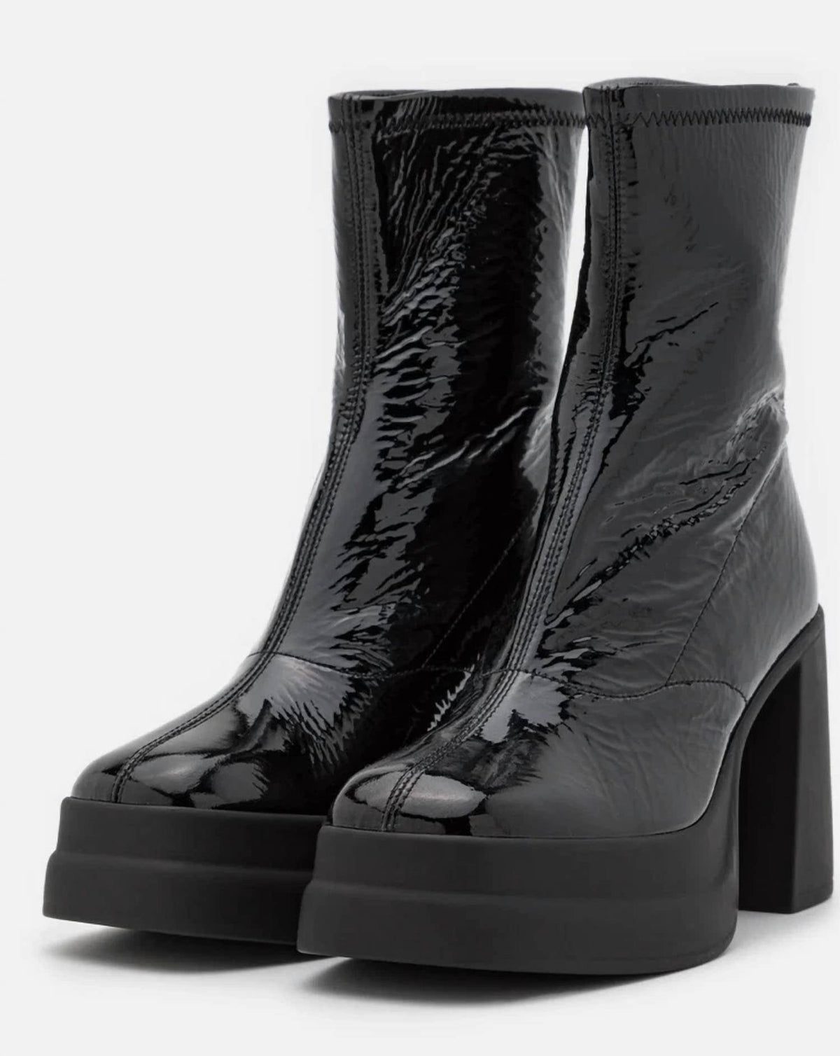 Botas de mujer con plataforma color negro