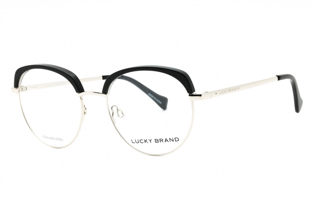 Gafas 50 mm color negro y plateado