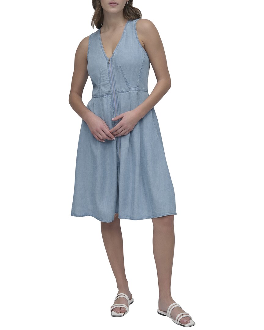 Vestido con cuello en V