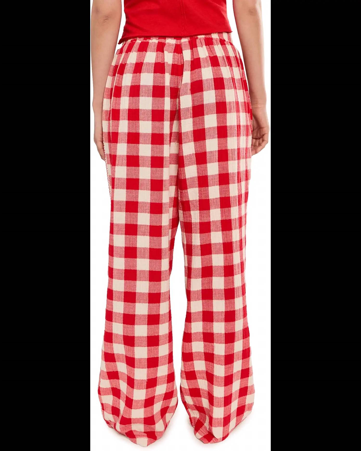 Pantalón color rojo