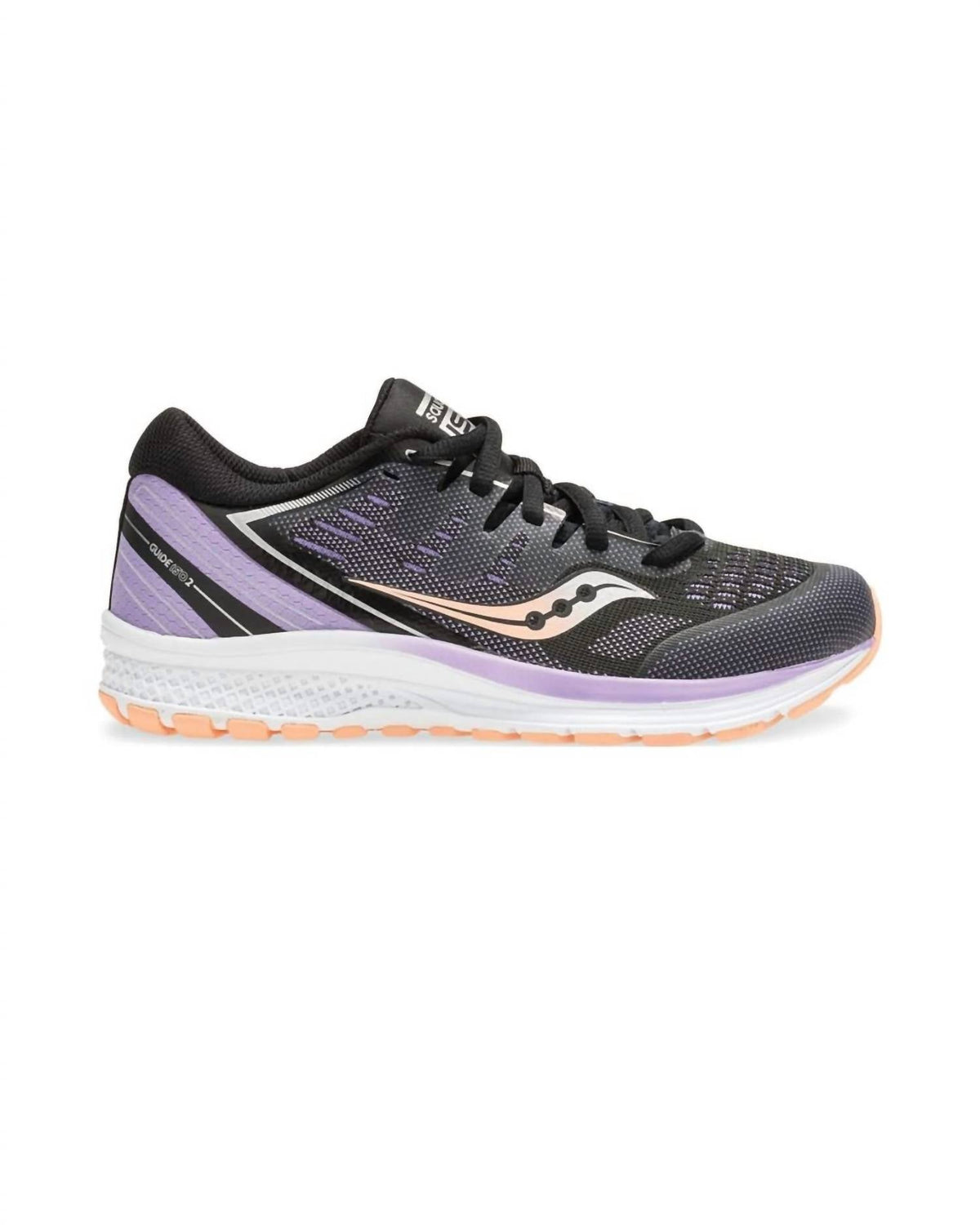Tenis para niña color negro y violeta