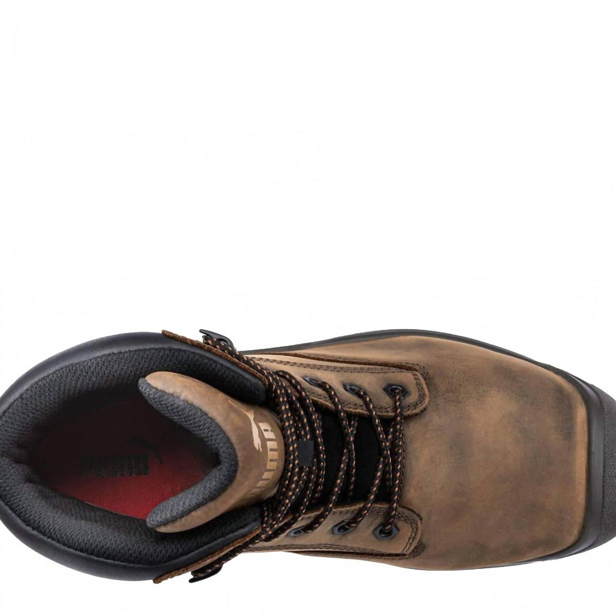Botas de hombre color café