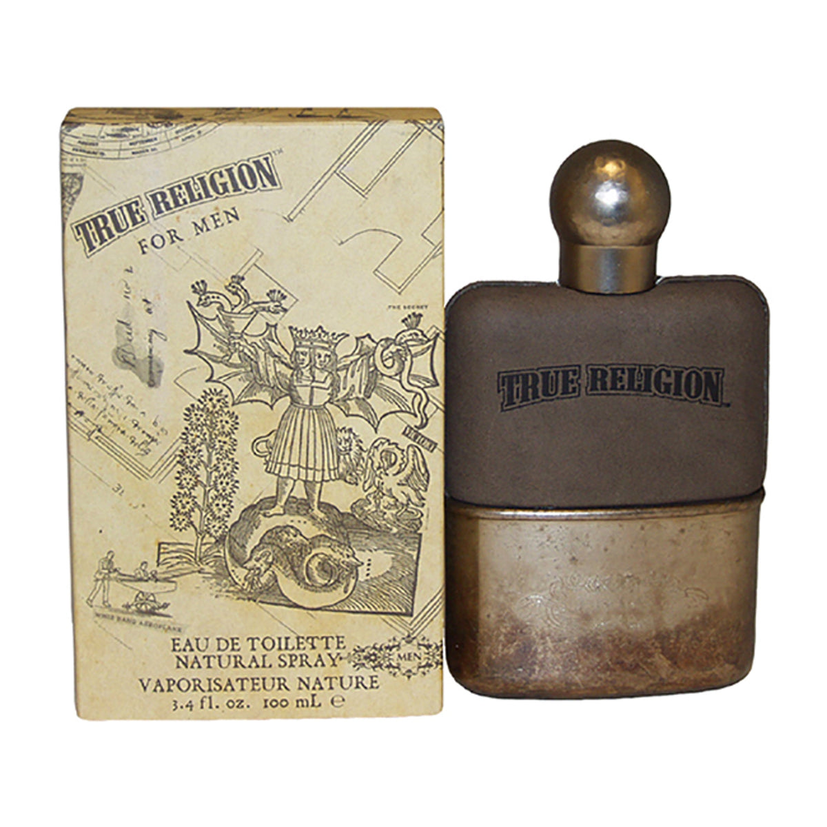 Perfume de hombre eau de toilette 3,4 oz