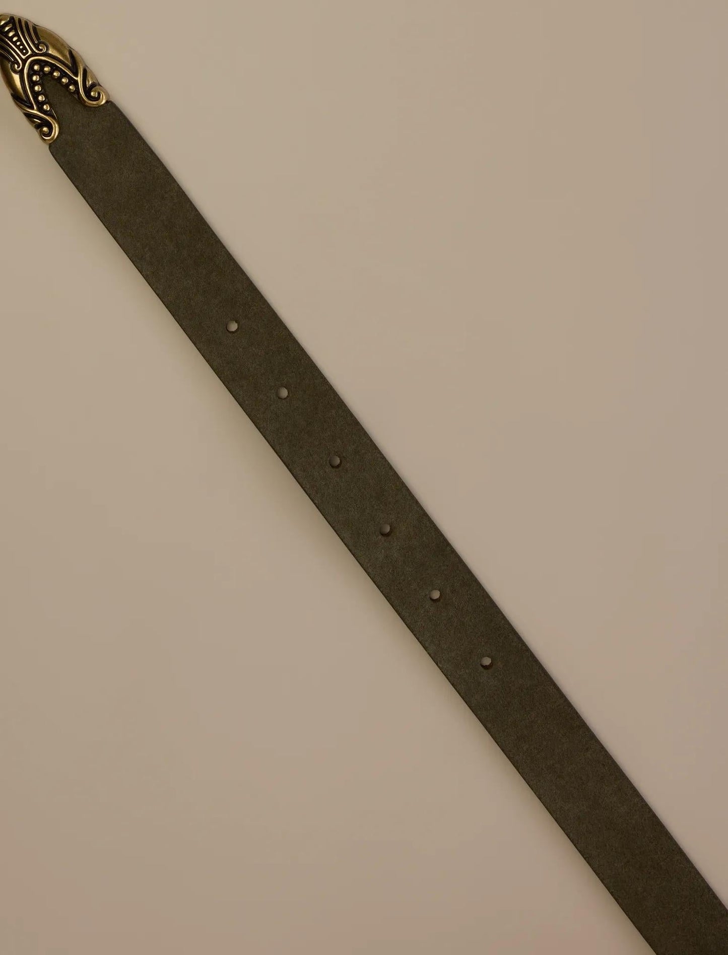Cinturón de gamuza