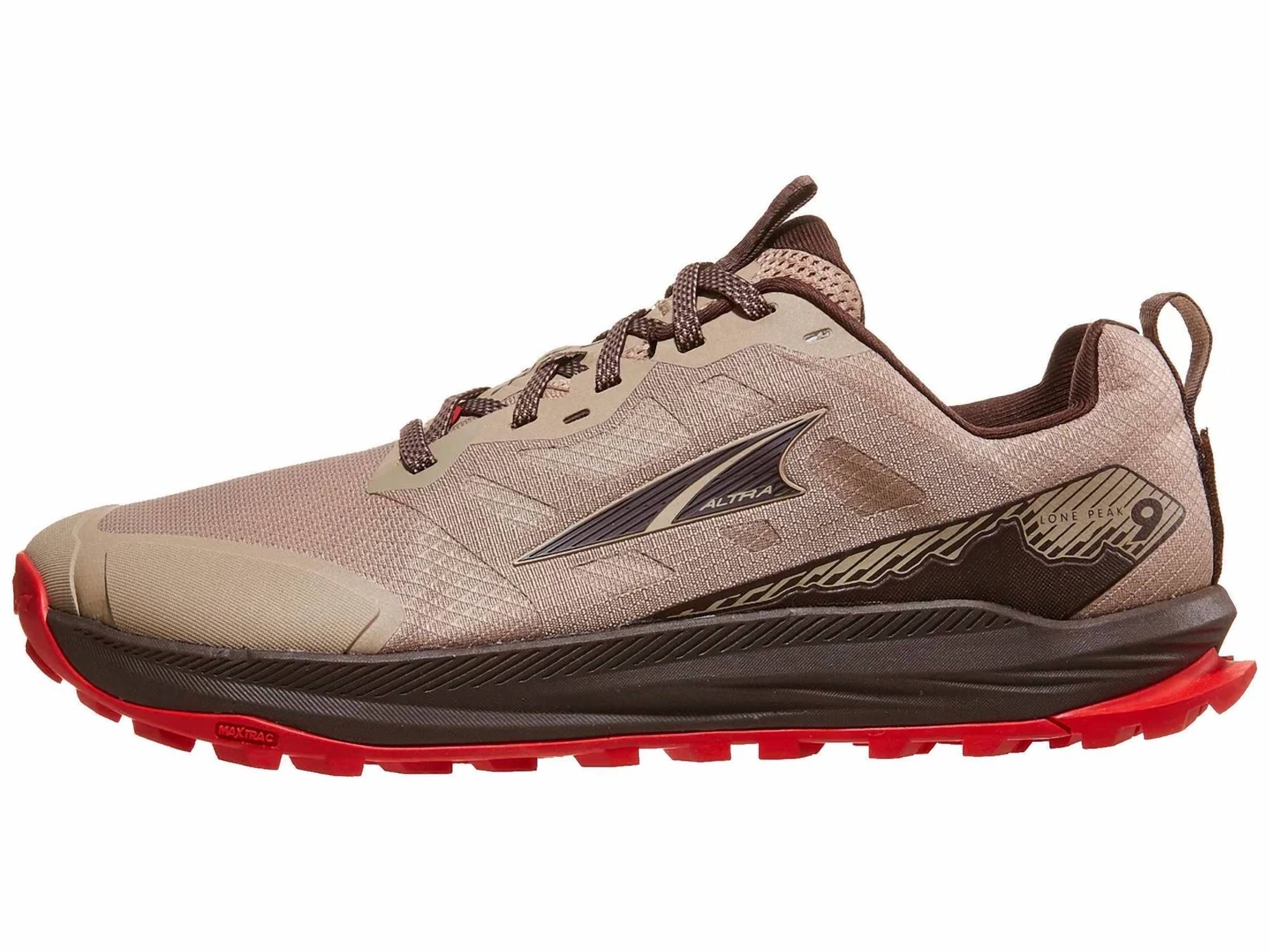 Tenis para correr de hombre color café