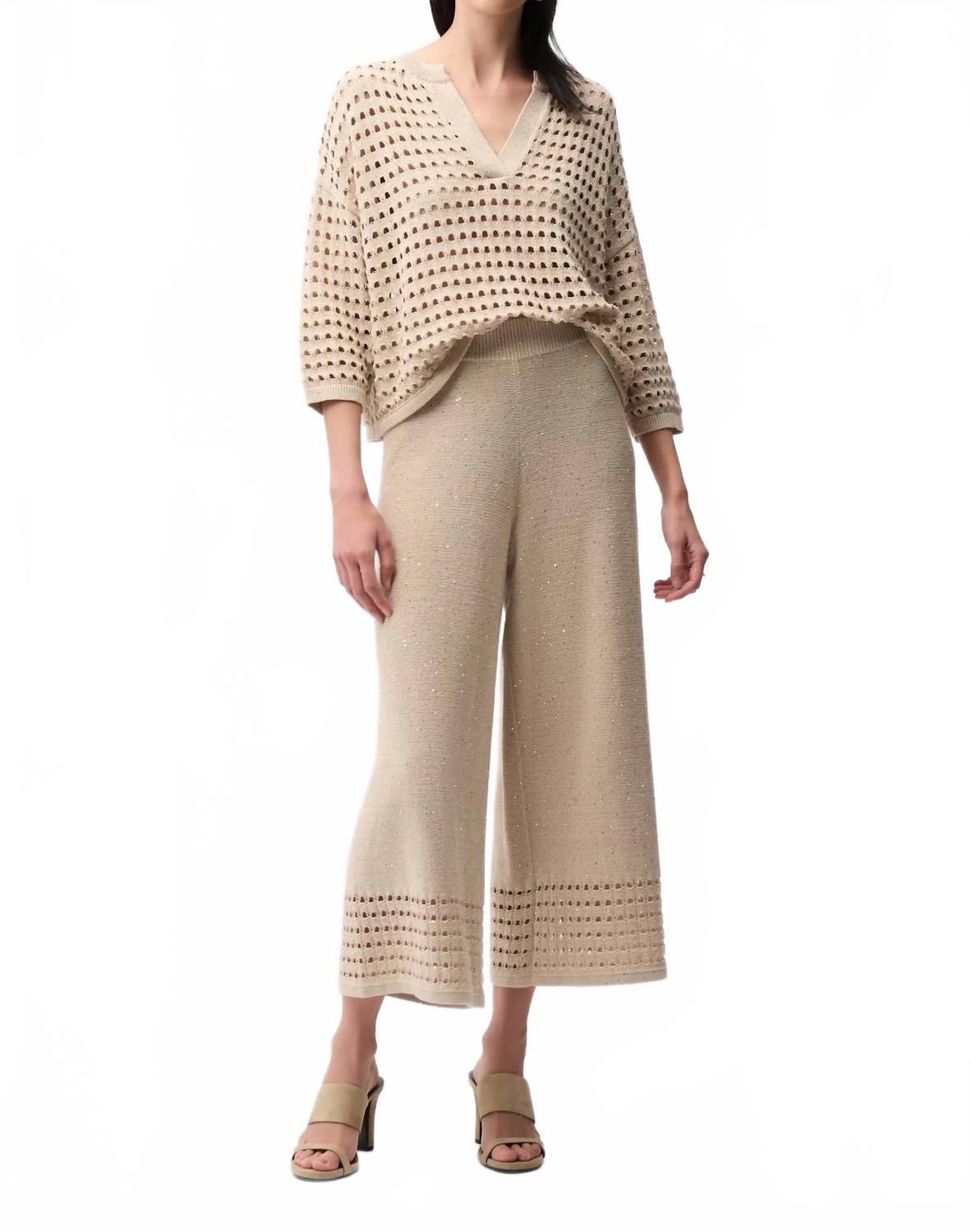 Pantalón con lentejuelas