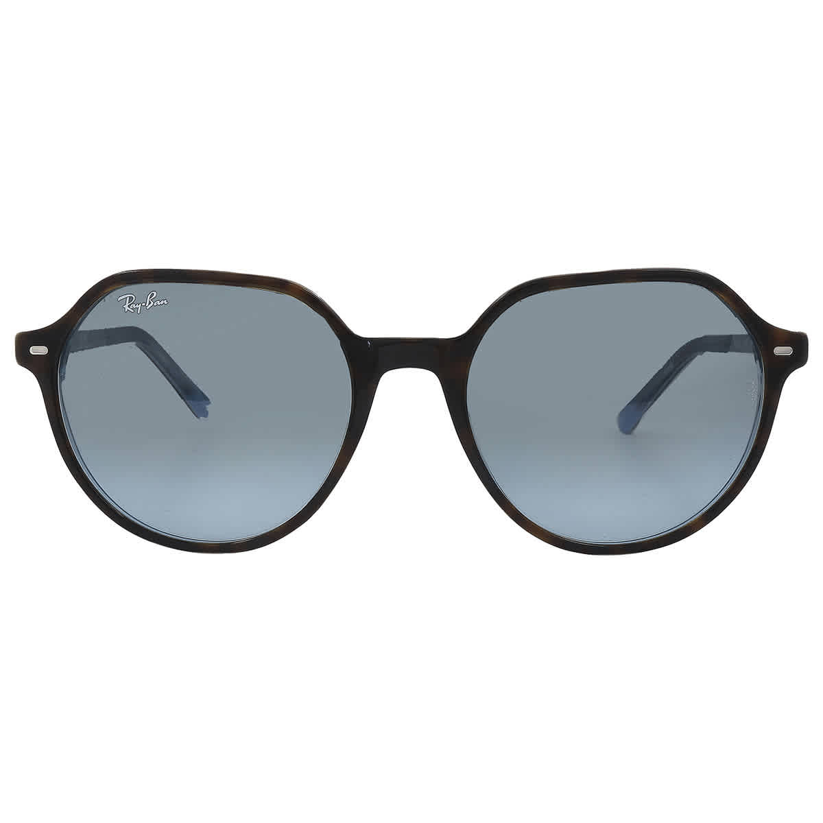 Gafas de sol unisex de montura cuadrada color azul