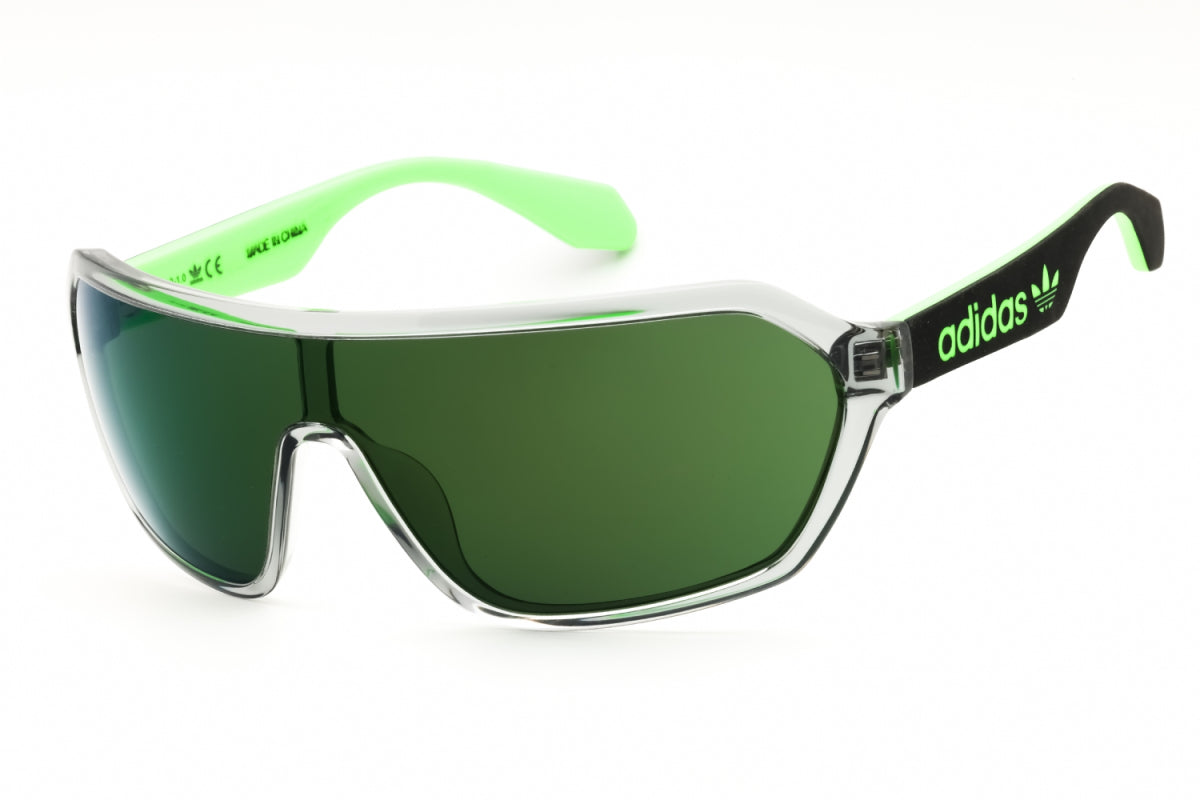 Gafas color gris y verde
