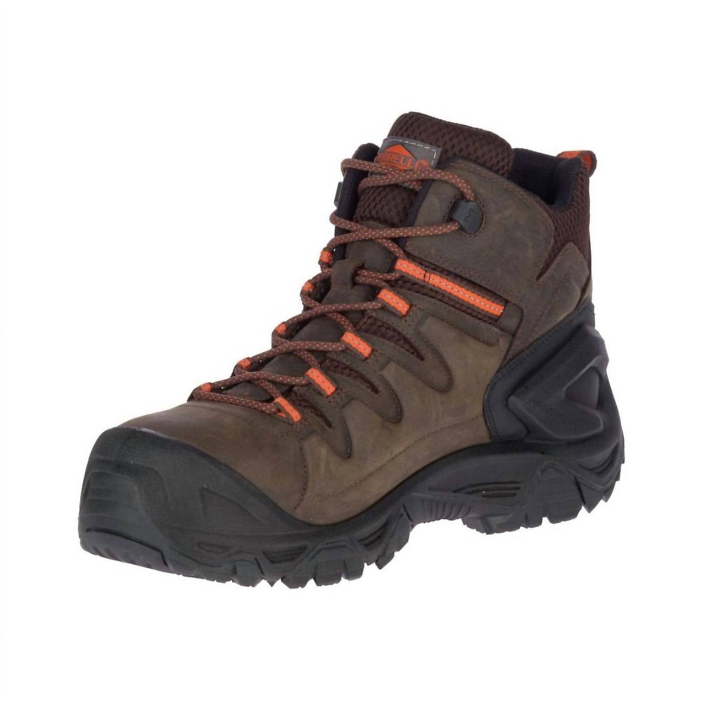 Botas de hombre de cuero impermeables color café