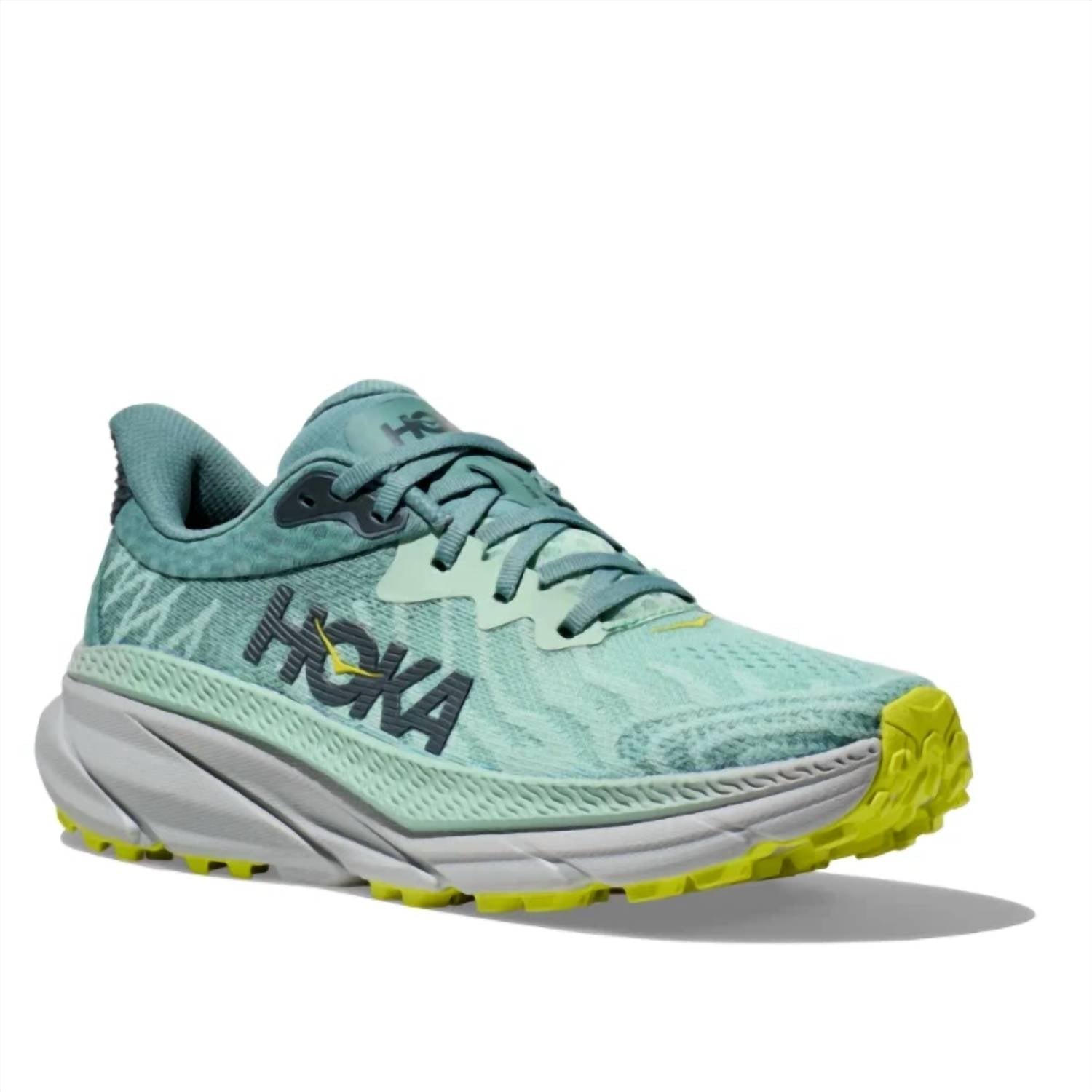 Tenis para correr de mujer color verde