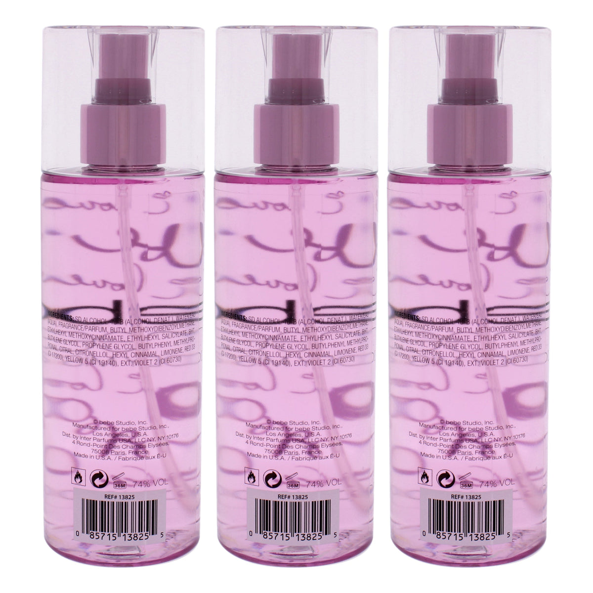 Bruma corporal de mujer (3 unidades) 8,4 oz