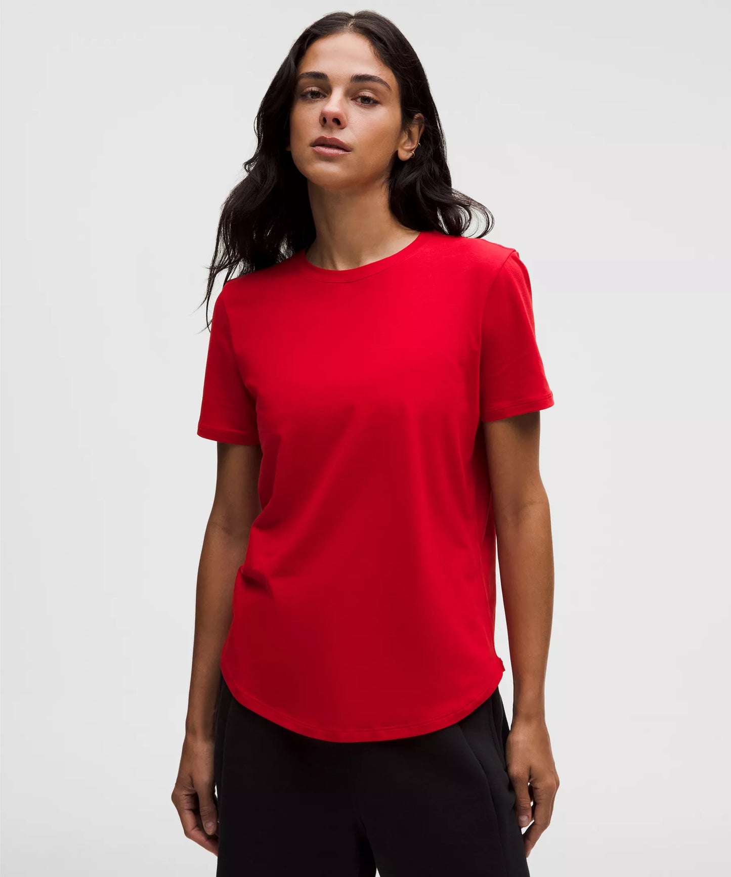 Camiseta con cuello redondo
