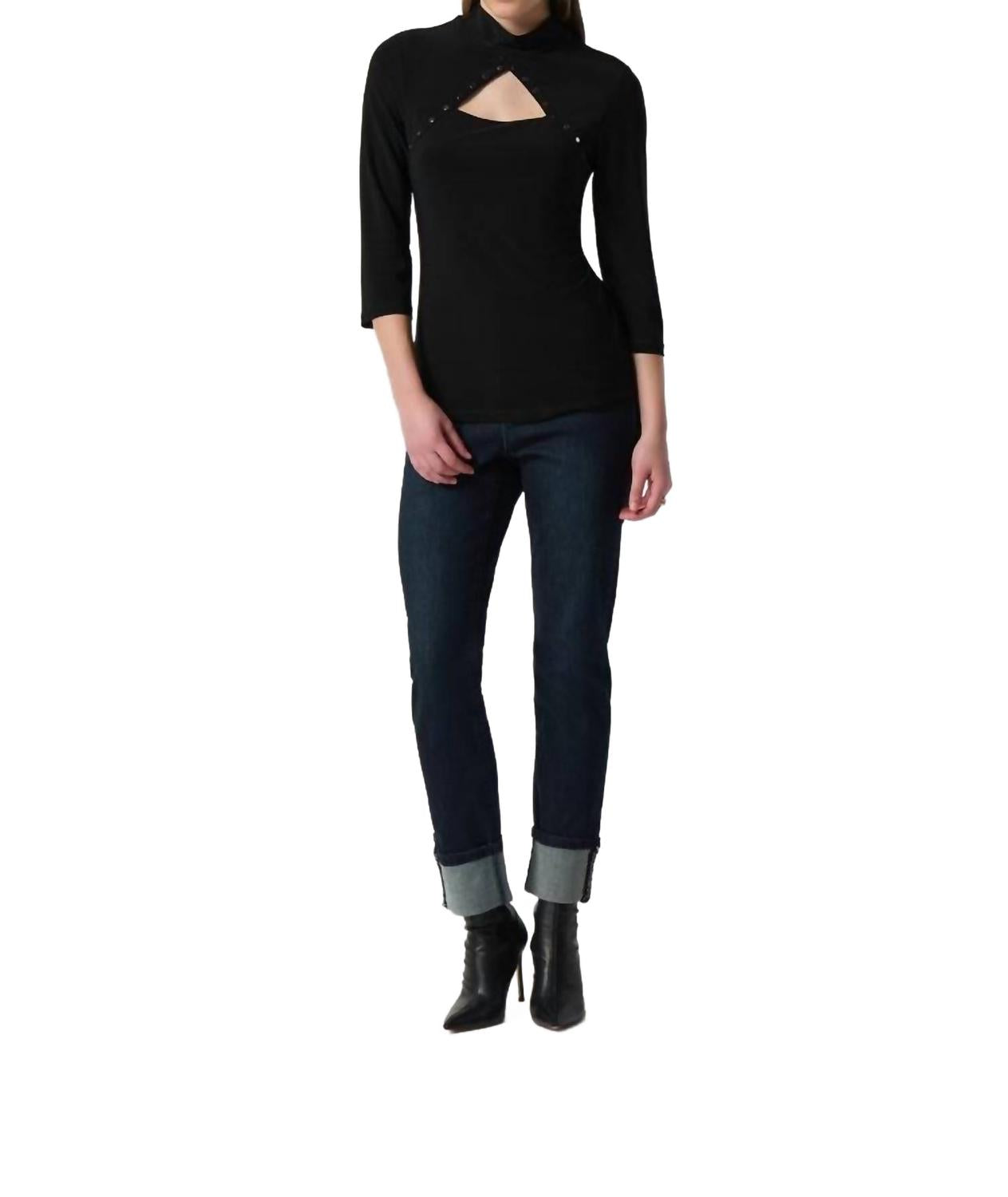 Top color negro
