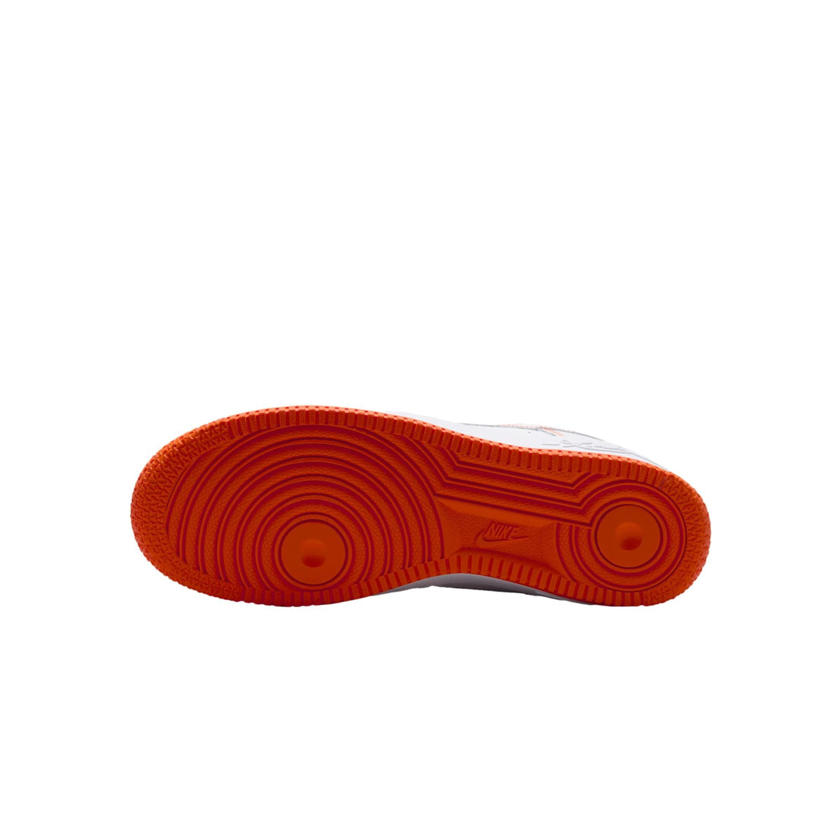 Calzado de hombre color blanco y naranja