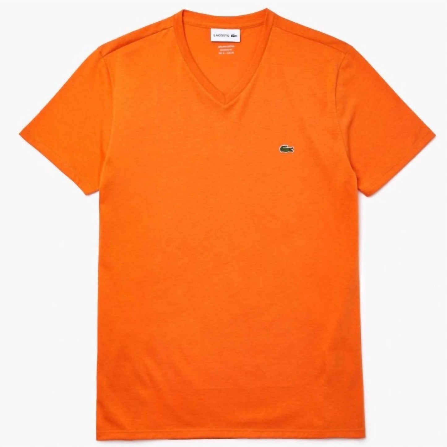 Camiseta de manga corta color naranja
