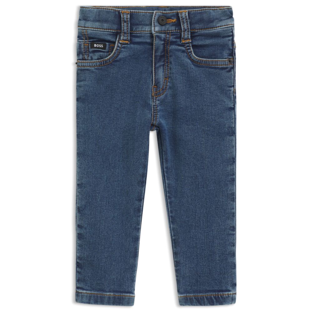 Jean infantil de mezclilla color azul