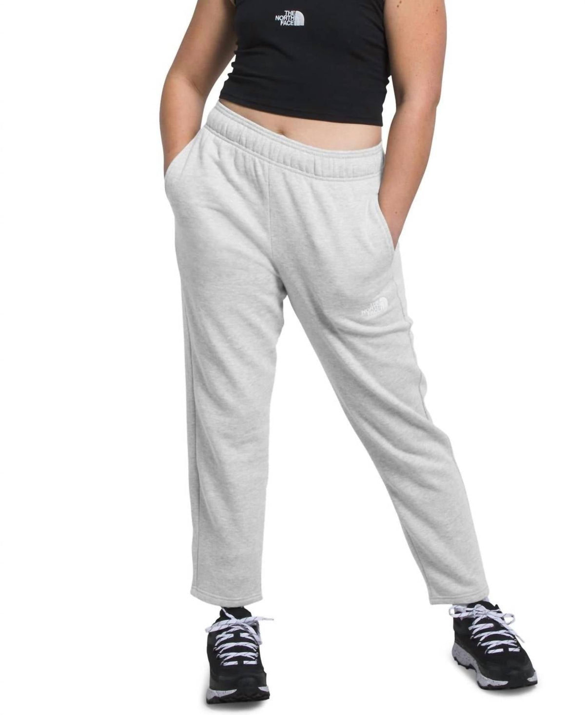 Pantalón deportivo de mujer color gris claro