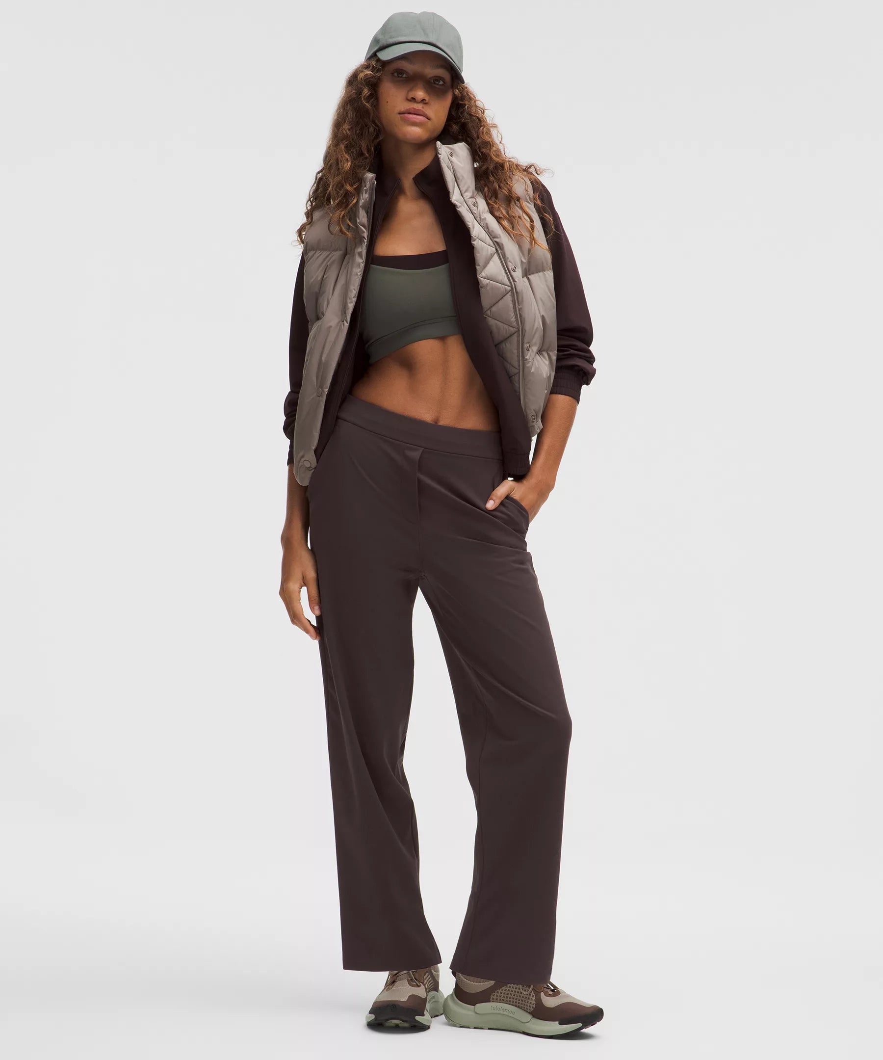 Pantalón de tiro alto