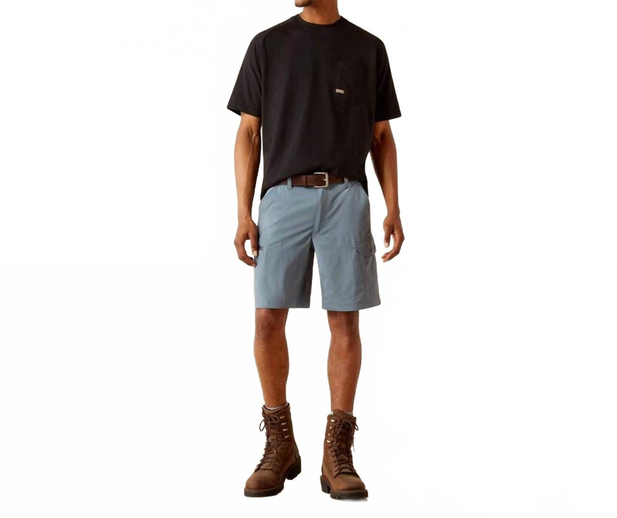 Short color azul