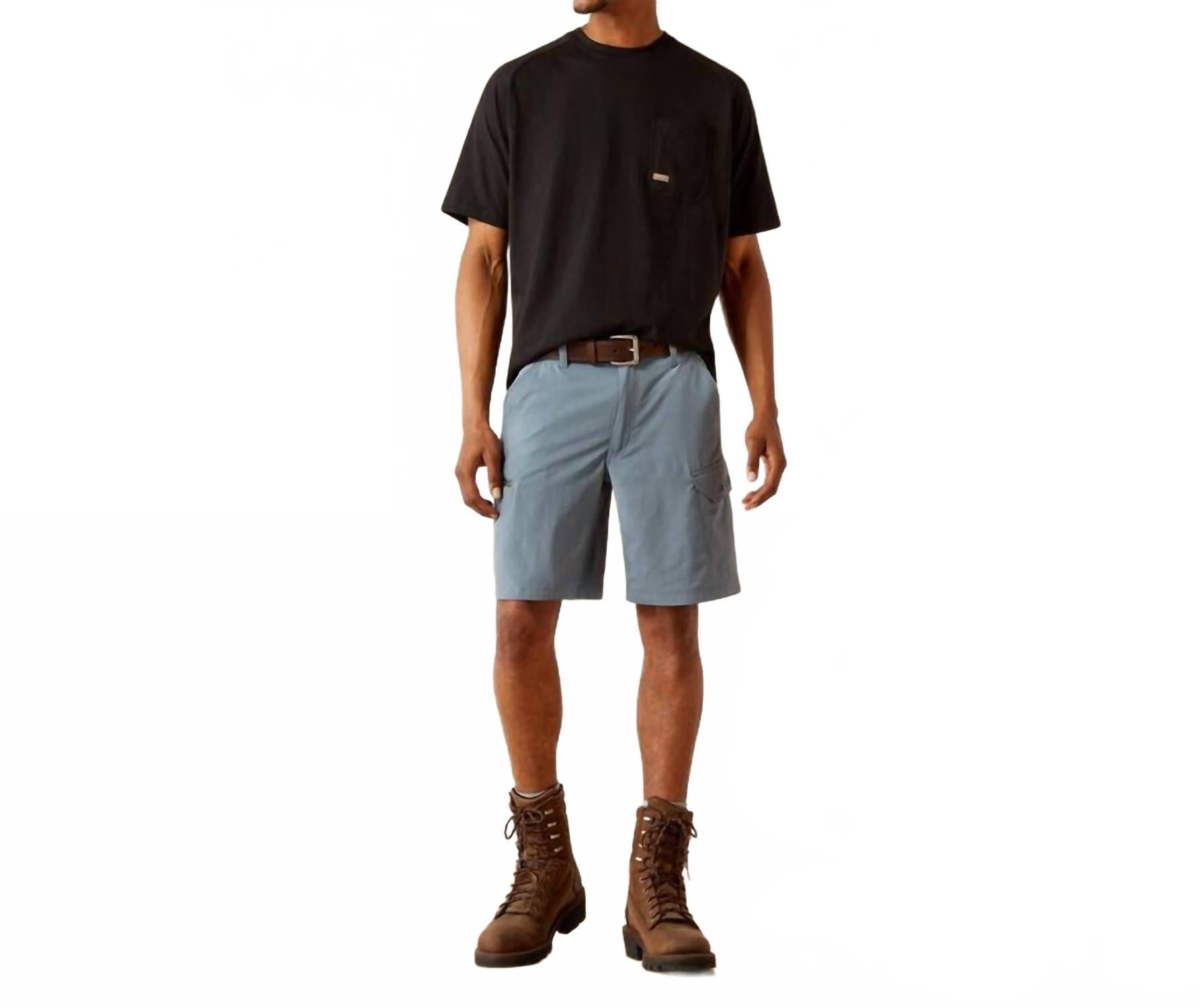 Short color azul