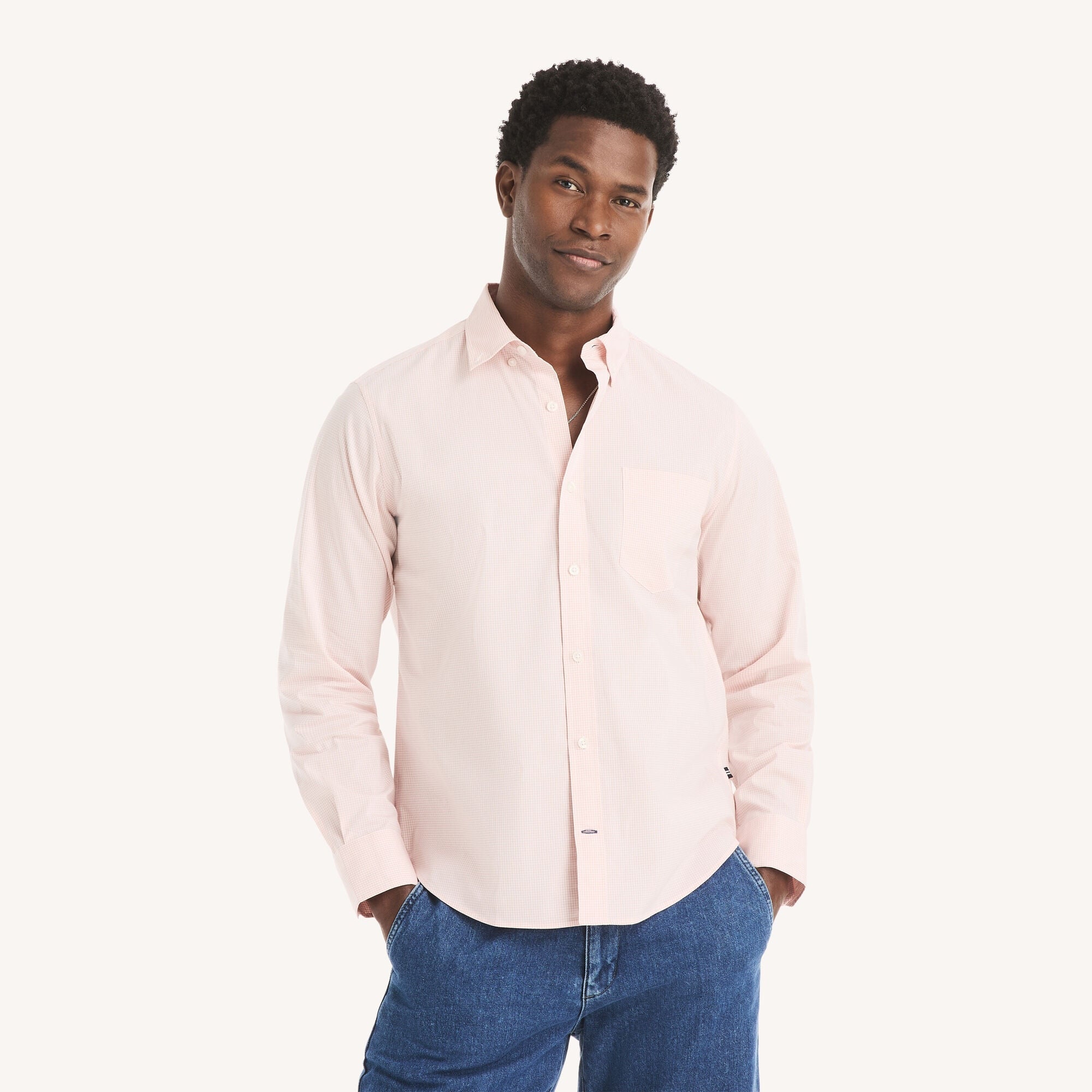 Camisa de hombre a cuadros
