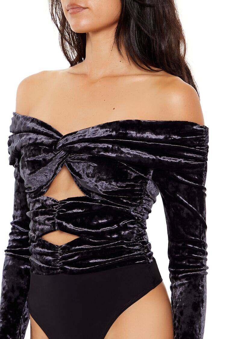 Body de terciopelo