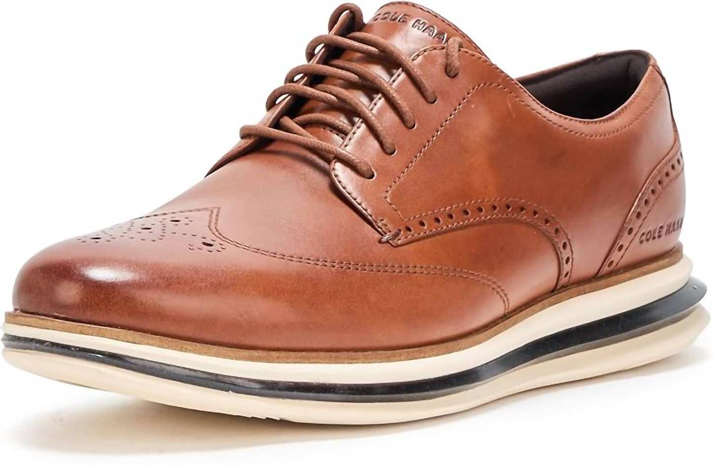 Zapatos de cordones de hombre color marfil
