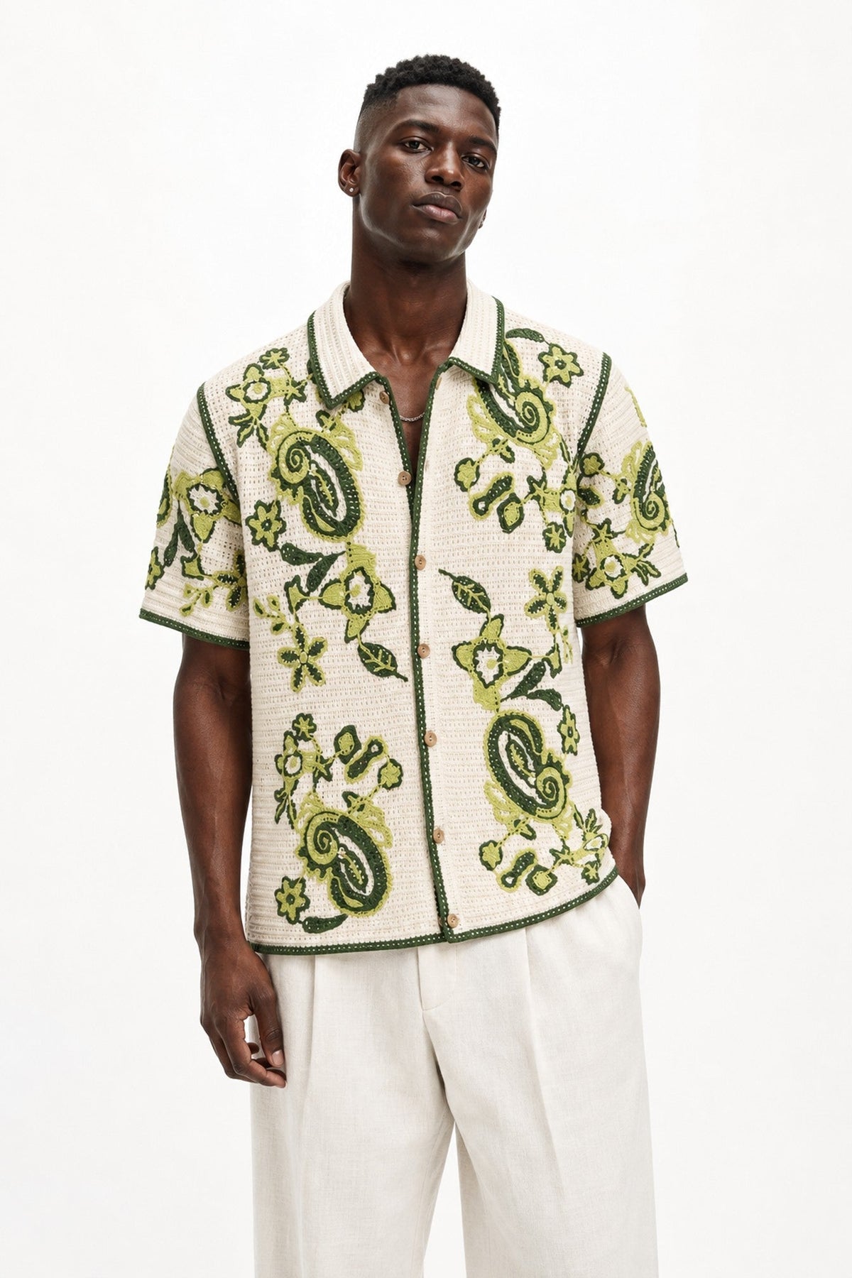 Camisa de manga corta