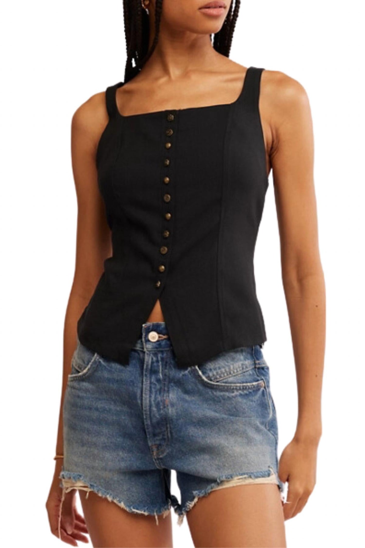Chaleco color negro