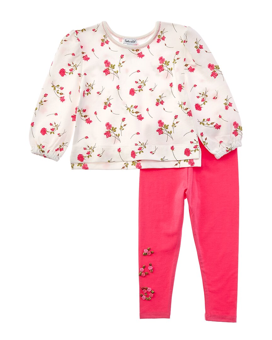 Splendid 2pc Conjunto Camellia Rose