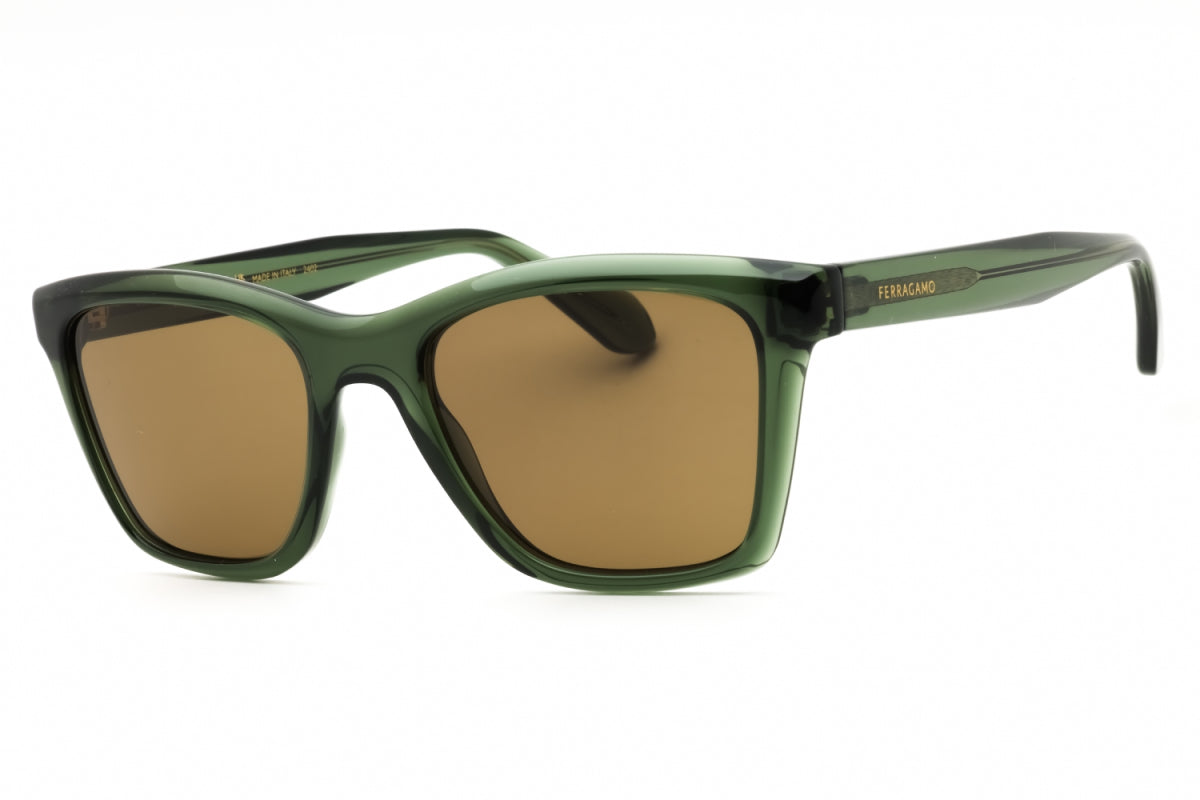 Gafas color café y caqui