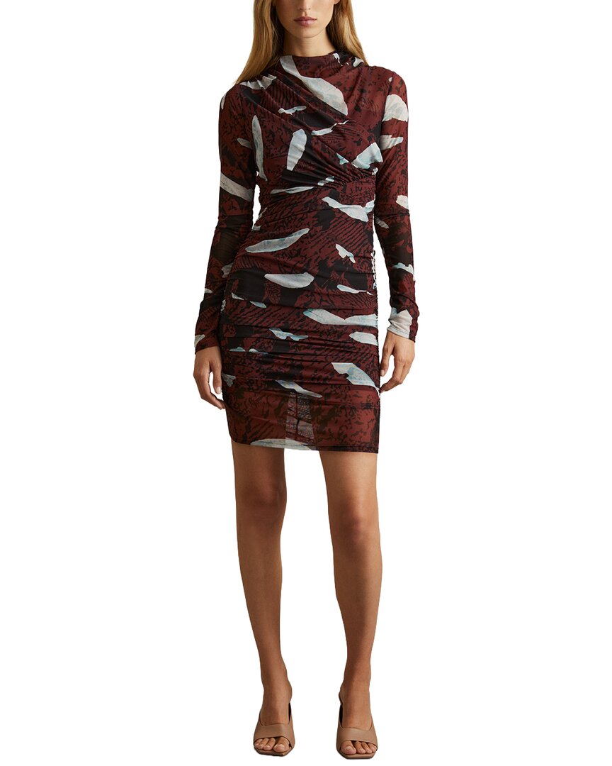 Vestido corto con estampado