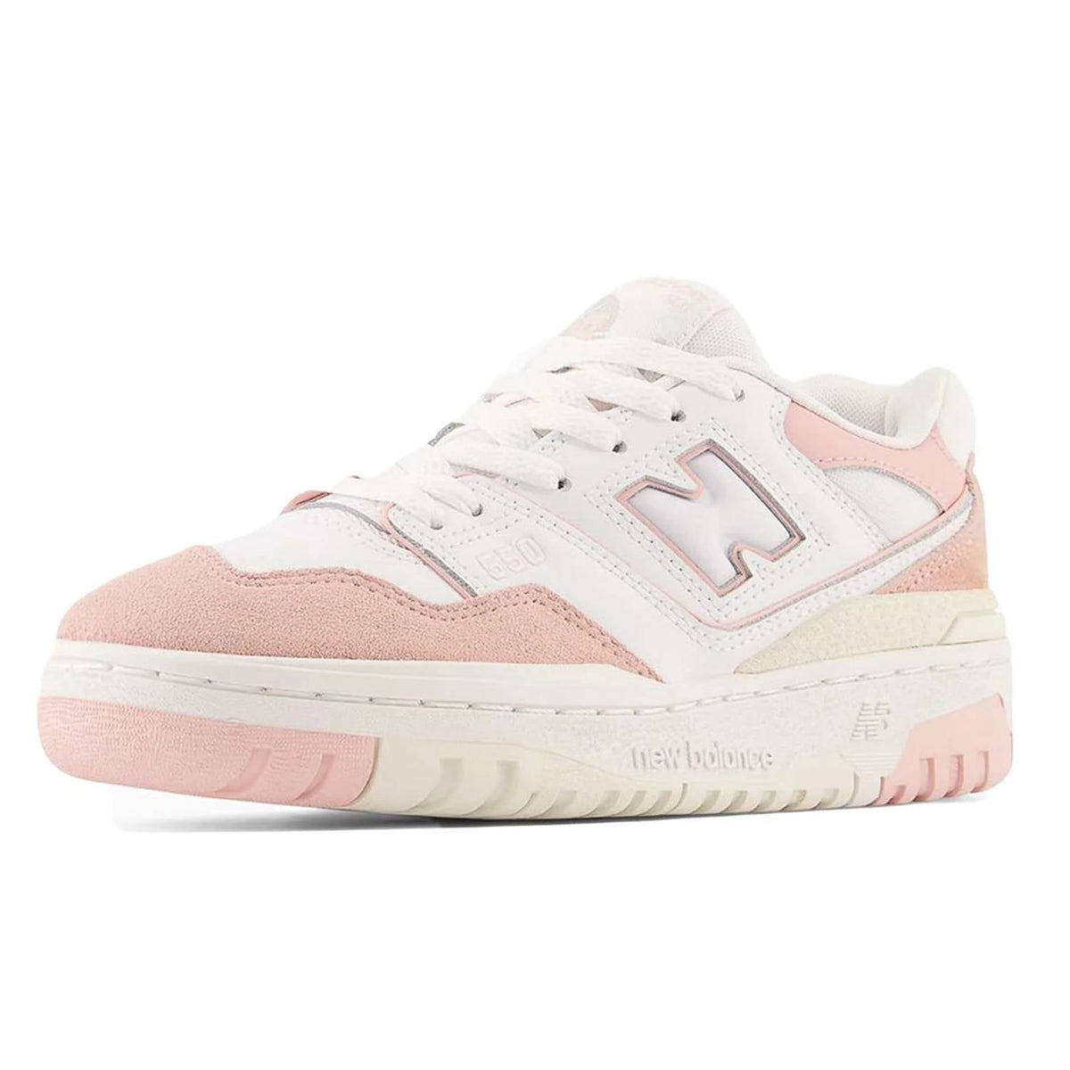 Tenis para niña color blanco y rosado