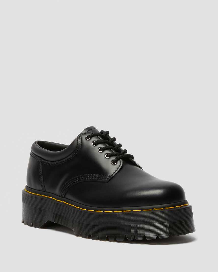 Zapatos de cuero con plataforma