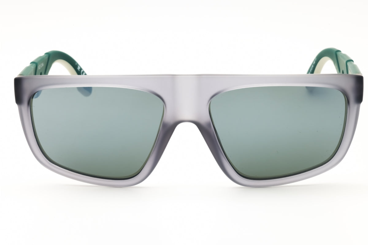 Gafas color gris y verde