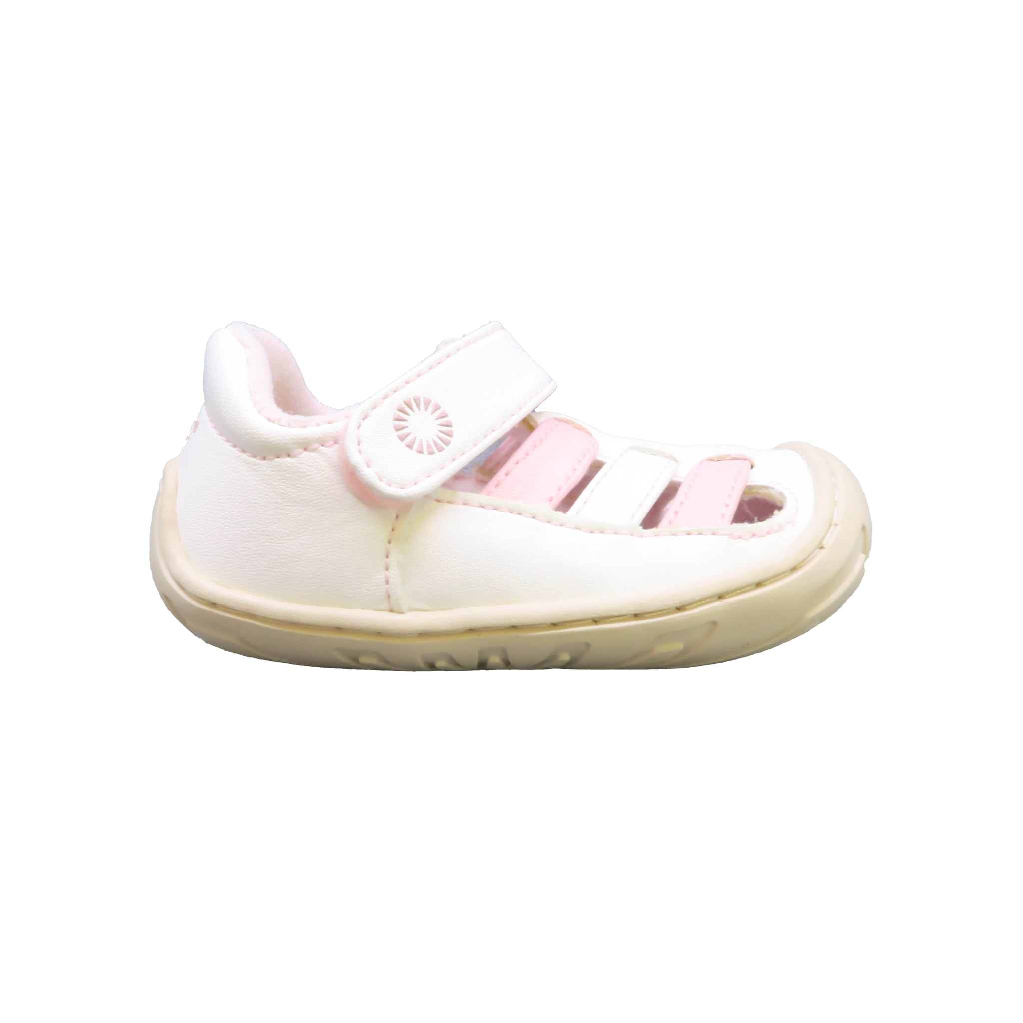 Zapatos para niña color blanco y rosado