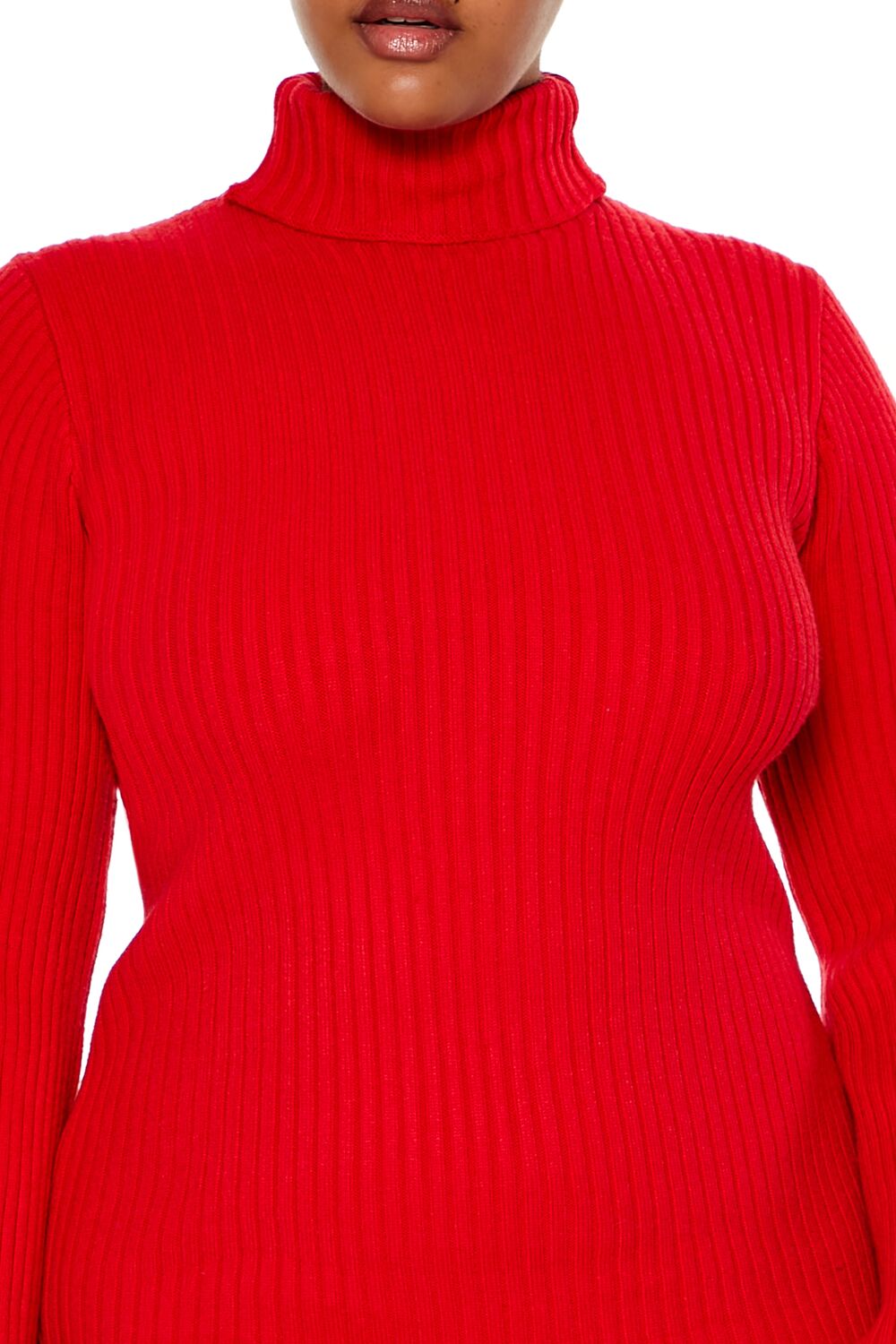 Vestido corto con cuello alto