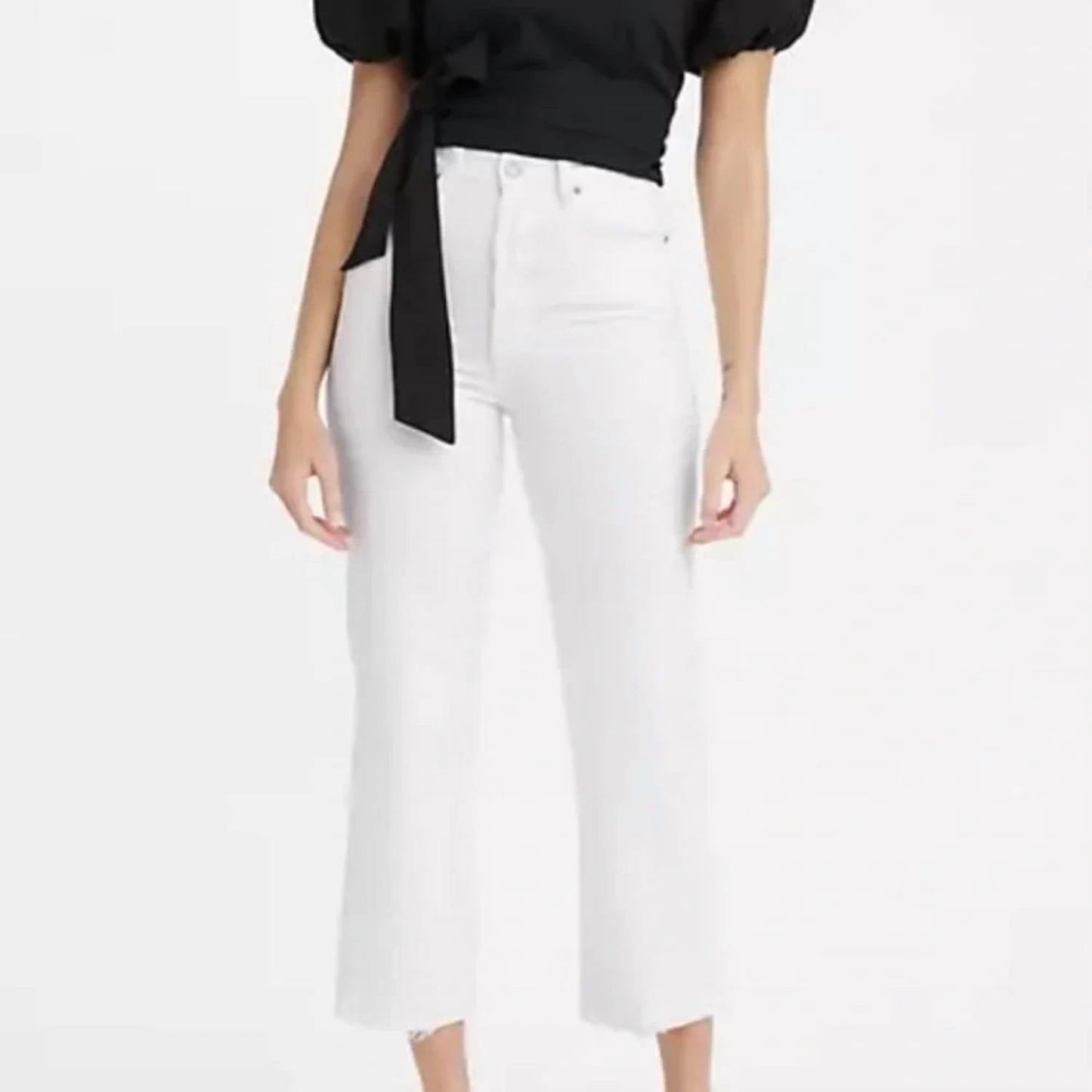 Jean color blanco