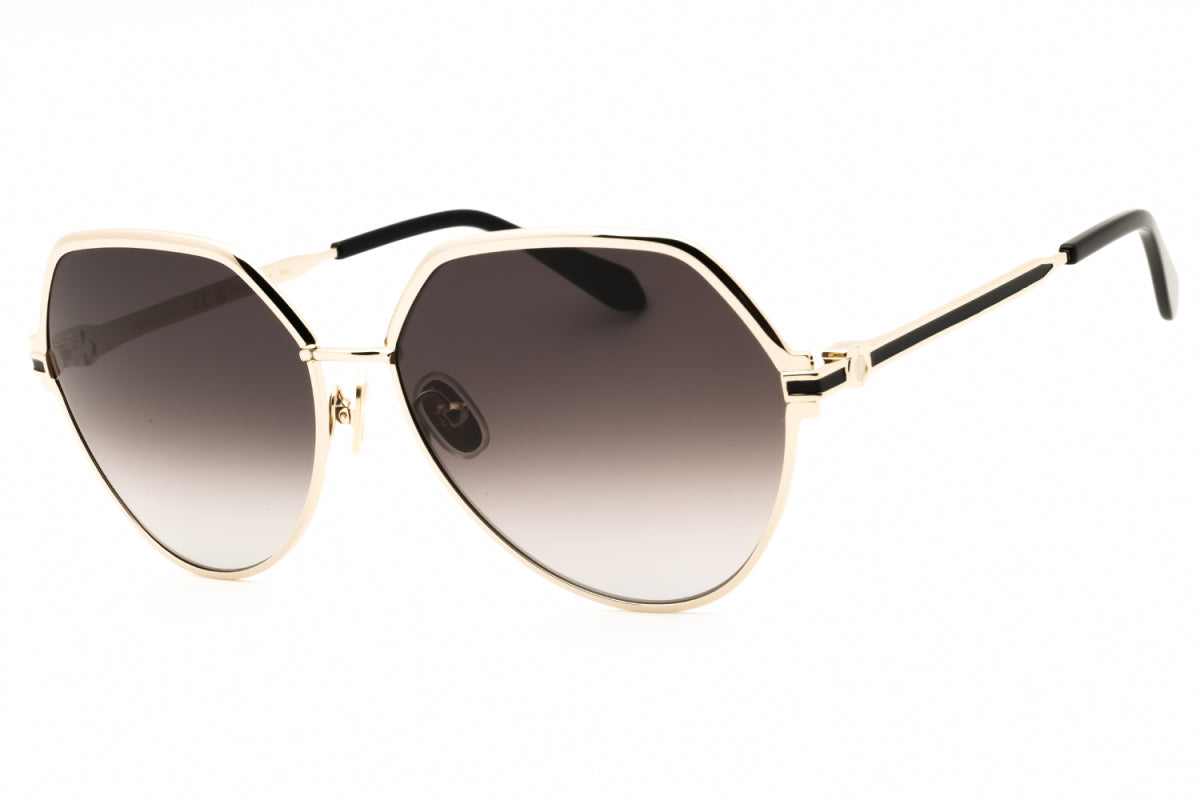 Gafas color gris y dorado